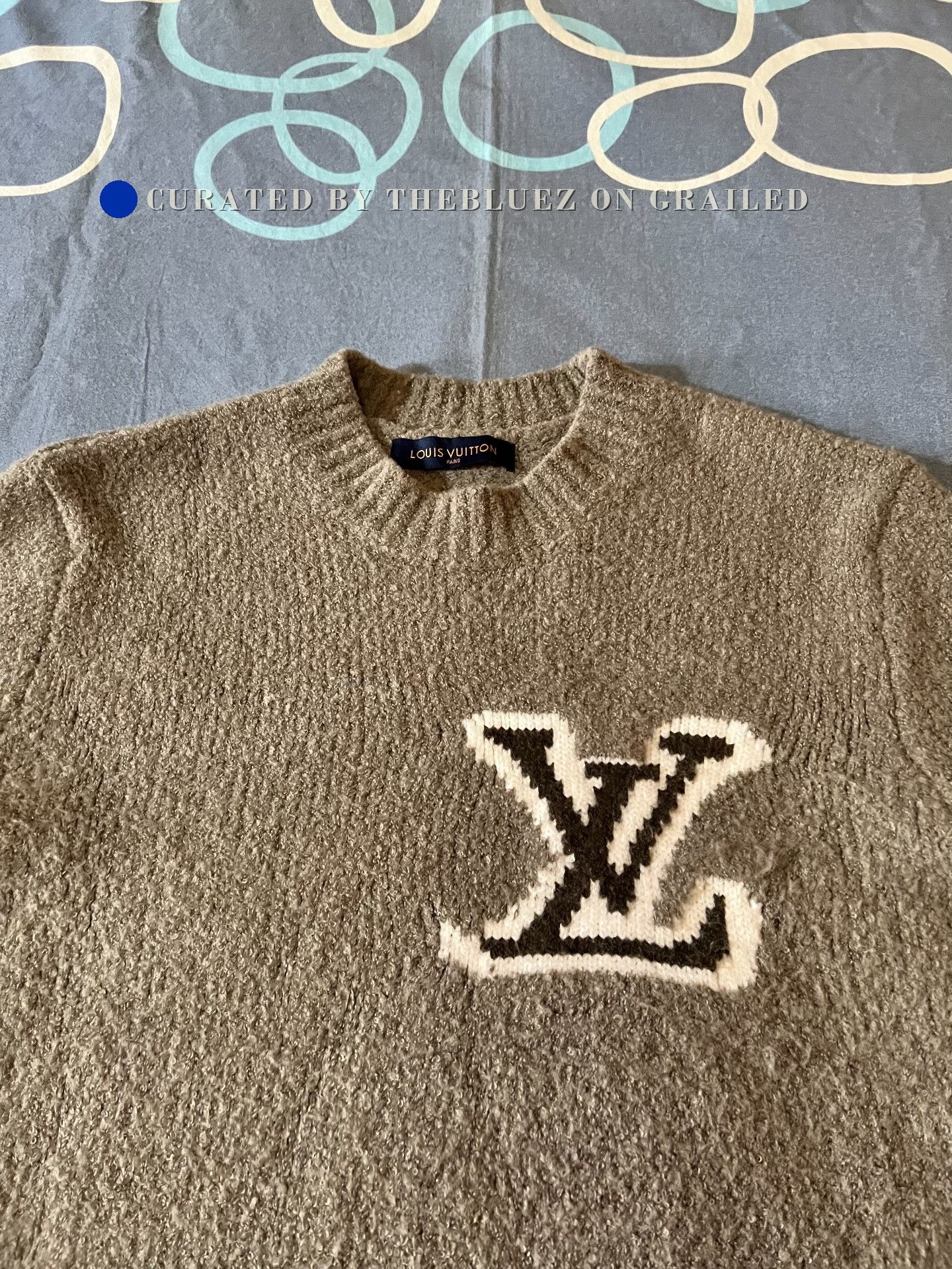 Louis Vuitton Louis Vuitton Show Slogan Sweater Coat Size US L / EU 52-54 / 3 - 2 Thumbnail