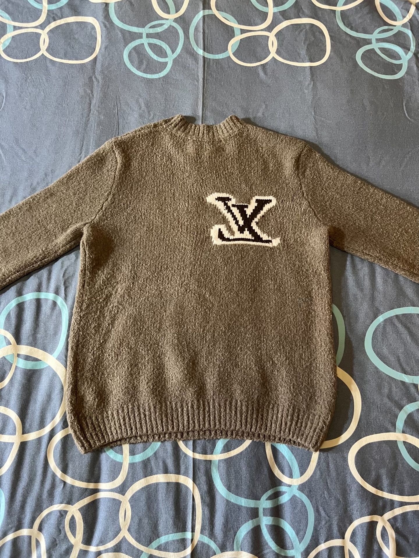 Louis Vuitton Louis Vuitton Show Slogan Sweater Coat Size US L / EU 52-54 / 3 - 3 Thumbnail