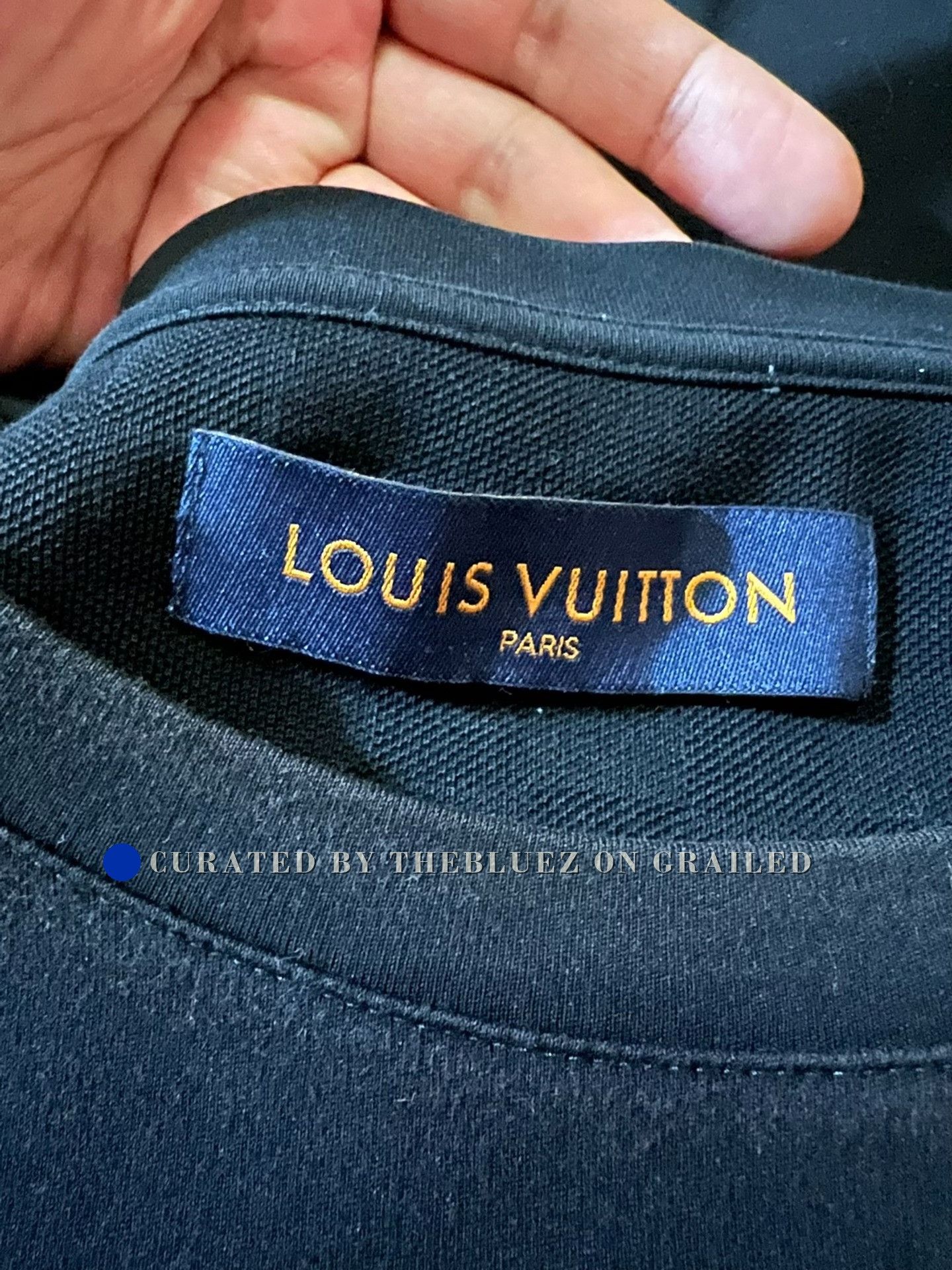 Louis Vuitton Louis Vuitton Embroidered Slogan T-shirt Size US XXL / EU 58 / 5 - 5 Thumbnail