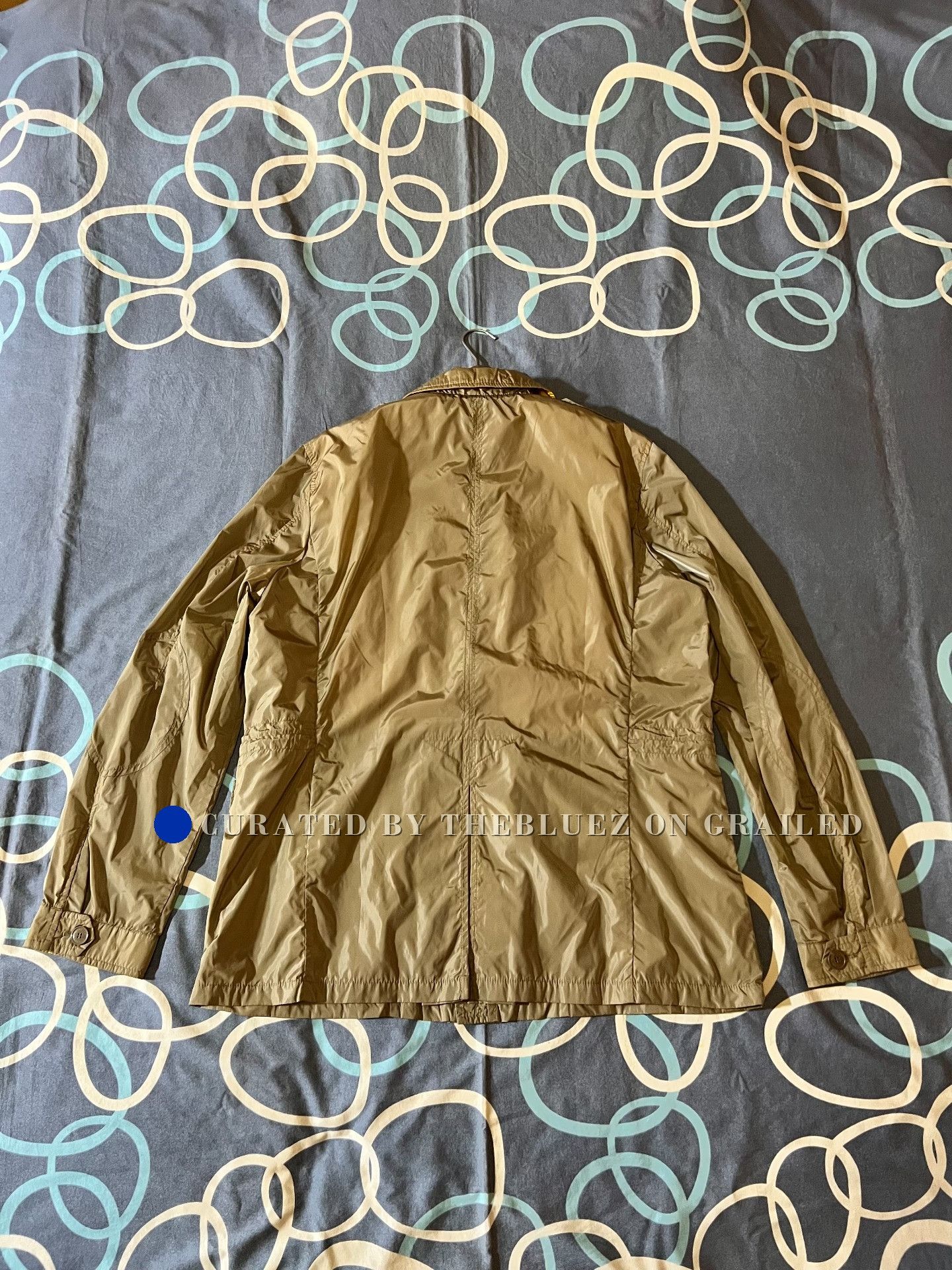 Moncler Moncler Stripe Shoulder Tab Thin Windbreaker Size US M / EU 48-50 / 2 - 4 Thumbnail