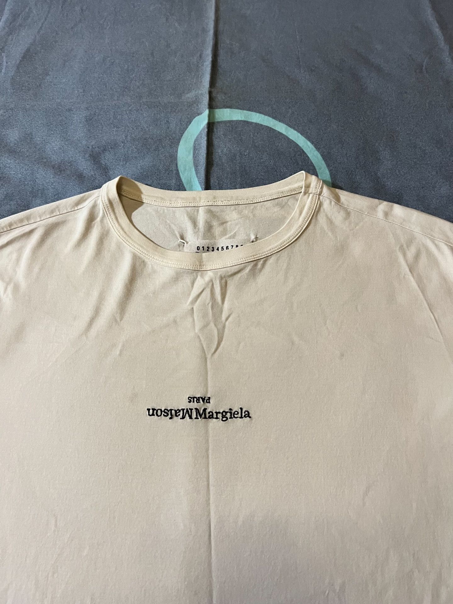 Maison Margiela Maison Margiela Reverse-Embroidered Slogan T-shirt Size US M / EU 48-50 / 2 - 2 Thumbnail