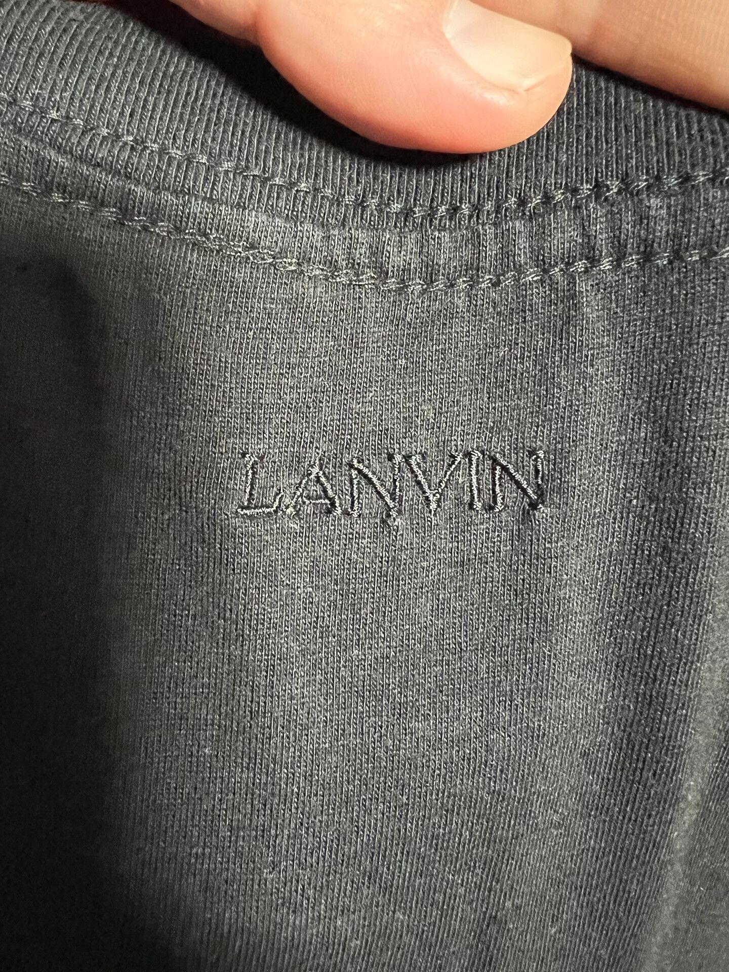 Lanvin Lanvin x Gallery Dept. Limited Slogan T-Shirt Size US XL / EU 56 / 4 - 5 Thumbnail