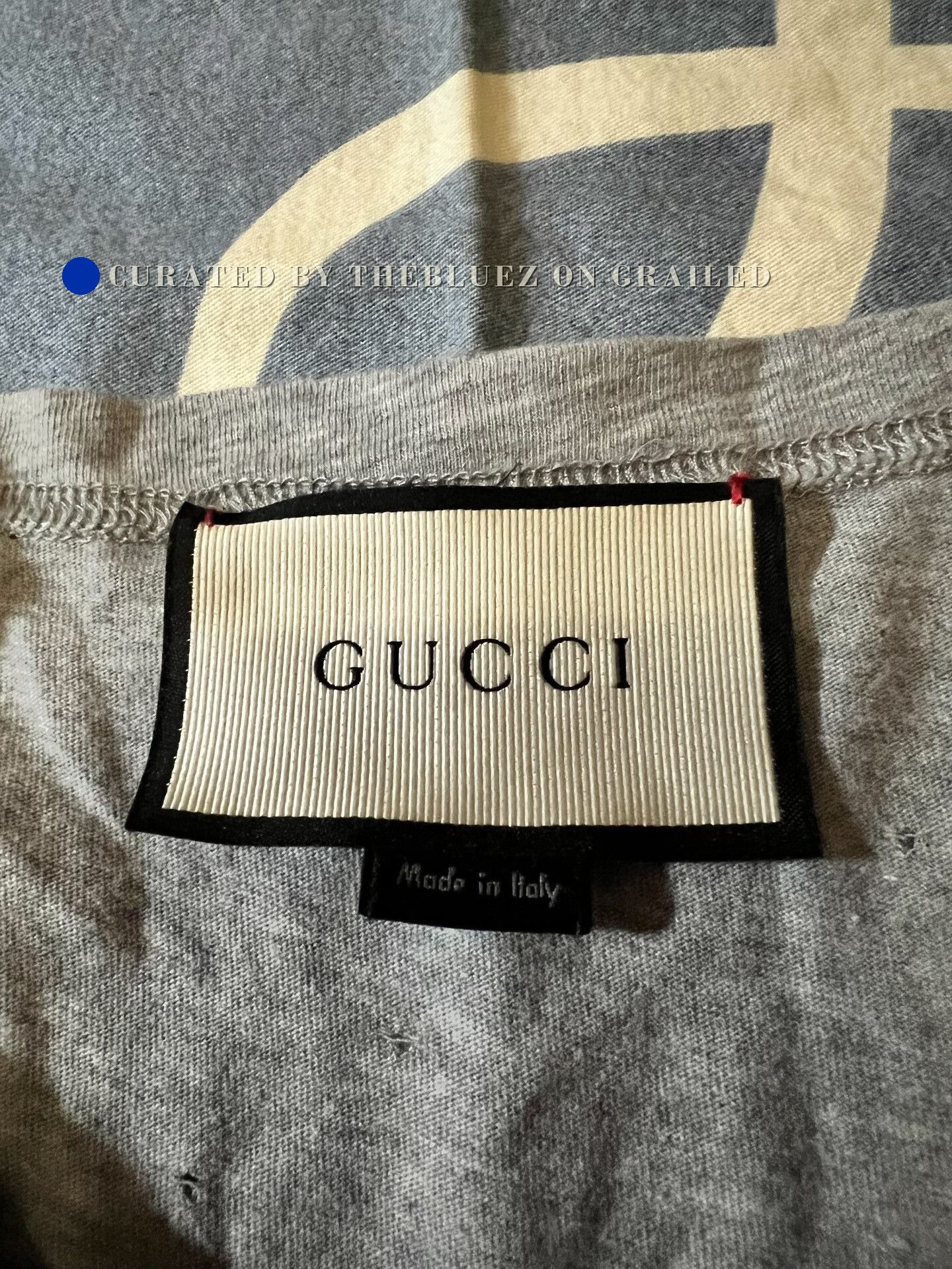 Gucci Gucci Floral Embroidery Wormhole T-Shirt Size US M / EU 48-50 / 2 - 5 Thumbnail