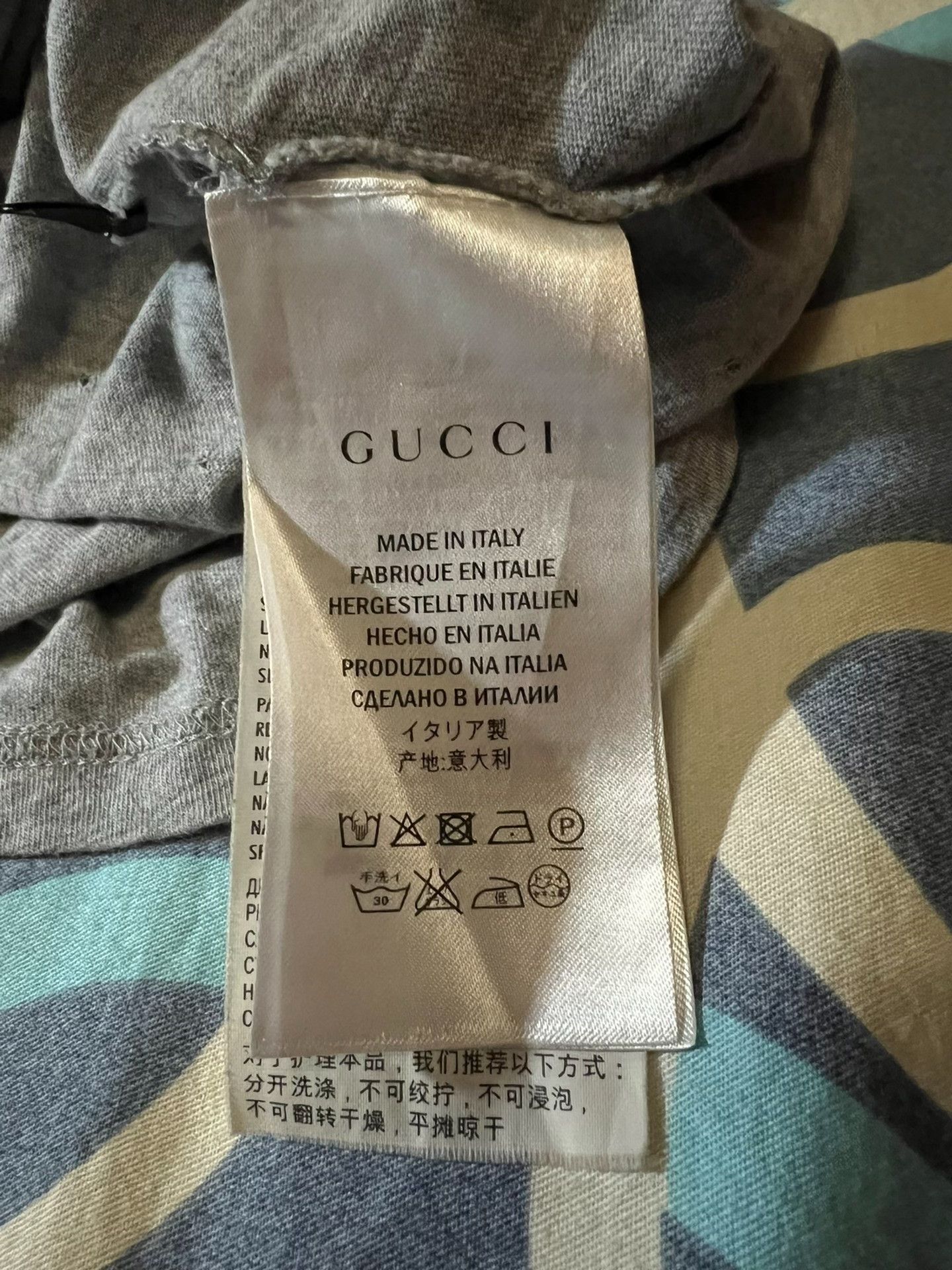 Gucci Gucci Floral Embroidery Wormhole T-Shirt Size US M / EU 48-50 / 2 - 7 Thumbnail