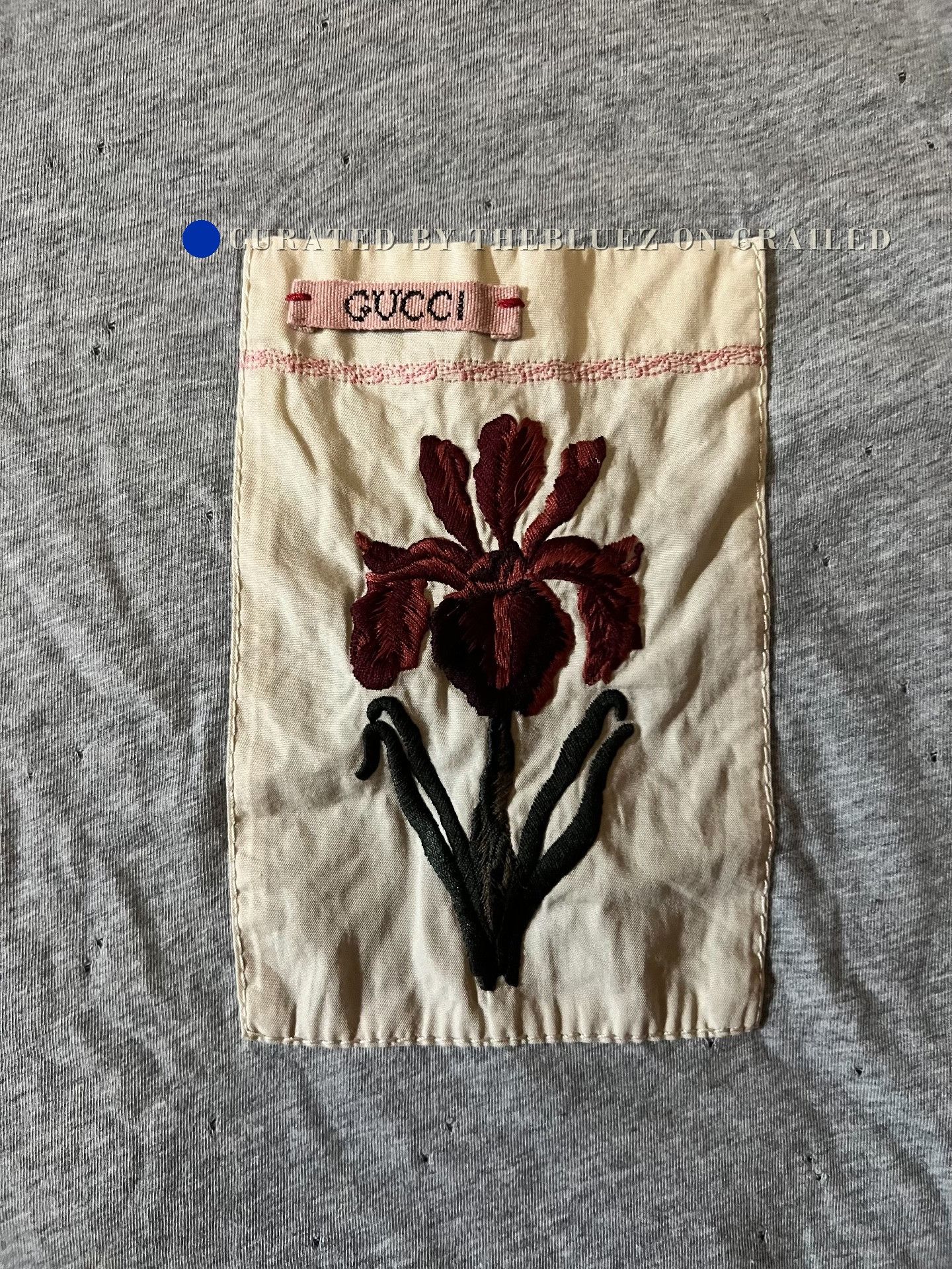 Gucci Gucci Floral Embroidery Wormhole T-Shirt Size US M / EU 48-50 / 2 - 3 Thumbnail