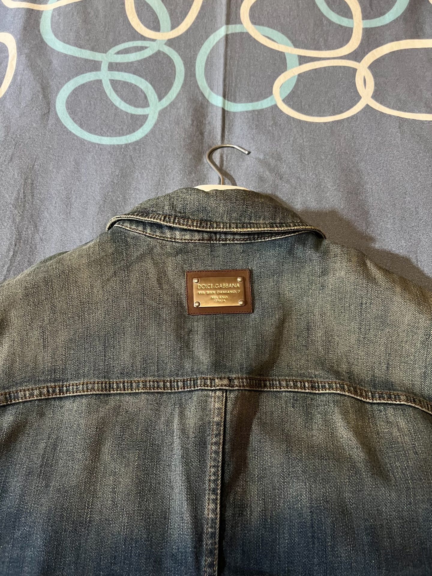 Dolce & Gabbana Dolce & Gabbana Classic Metal Logo Denim Jacket Size US L / EU 52-54 / 3 - 4 Thumbnail