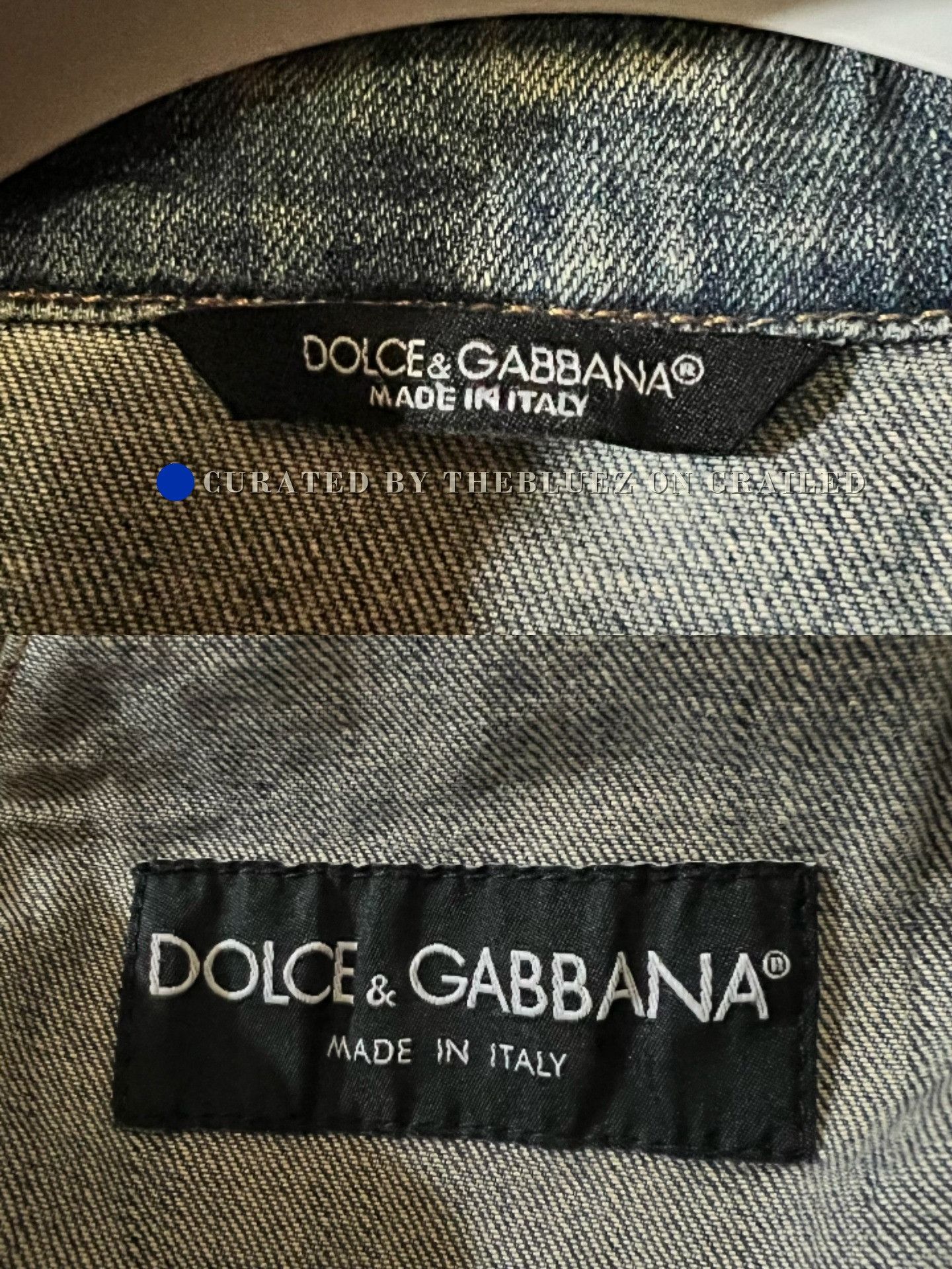 Dolce & Gabbana Dolce & Gabbana Classic Metal Logo Denim Jacket Size US L / EU 52-54 / 3 - 6 Thumbnail