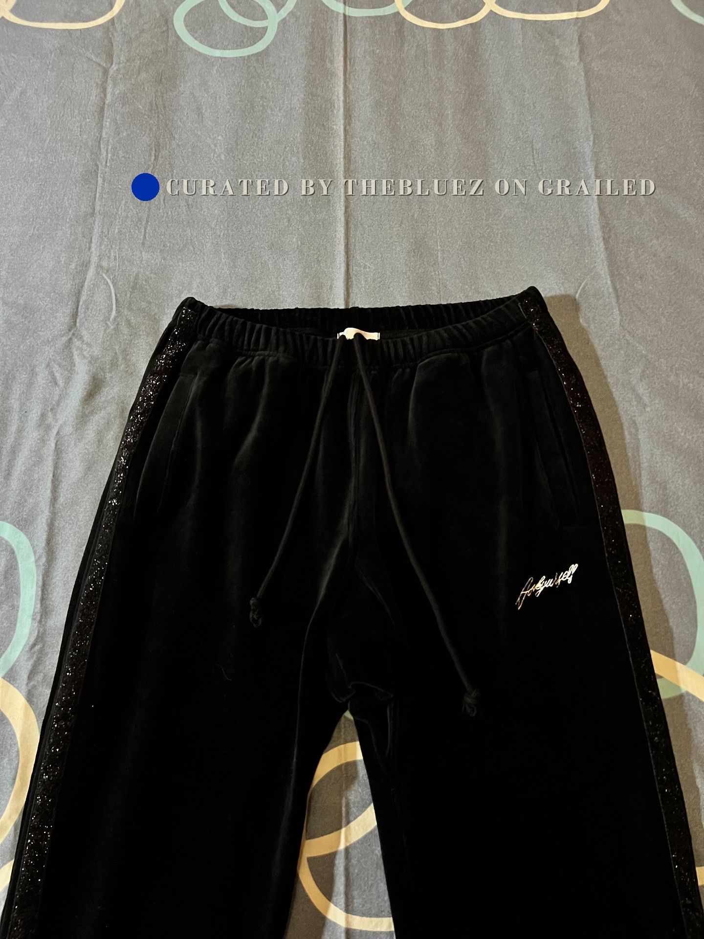 Askyurself Askyurself Velvet Sequin Side Casual Pants Size US 30 / EU 46 - 5 Thumbnail