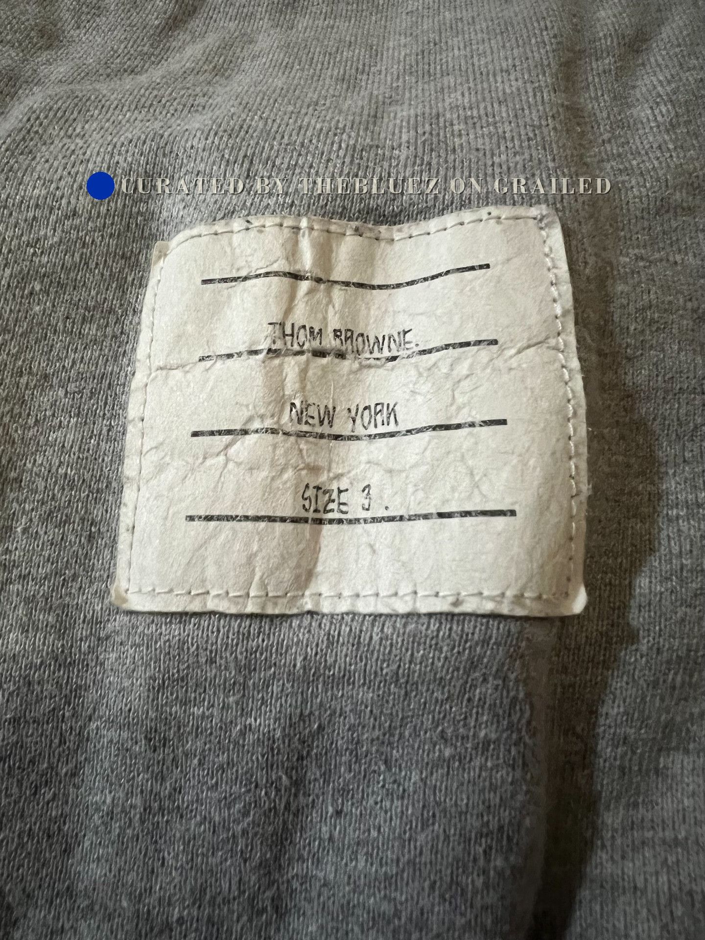 Thom Browne Thom Browne Classic Four-Bar Sweatpants Size US 30 / EU 46 - 3 Thumbnail