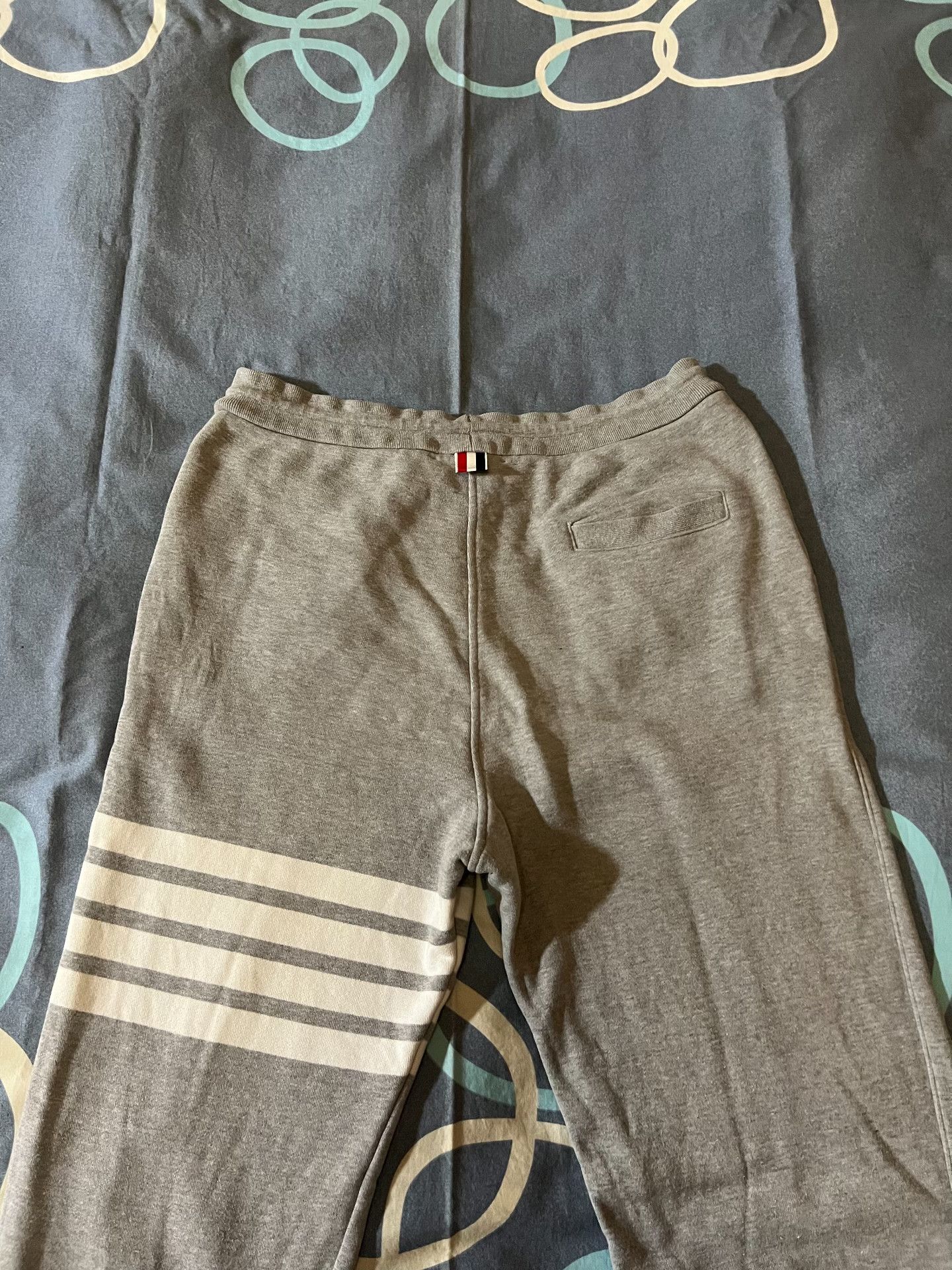 Thom Browne Thom Browne Classic Four-Bar Sweatpants Size US 30 / EU 46 - 5 Thumbnail