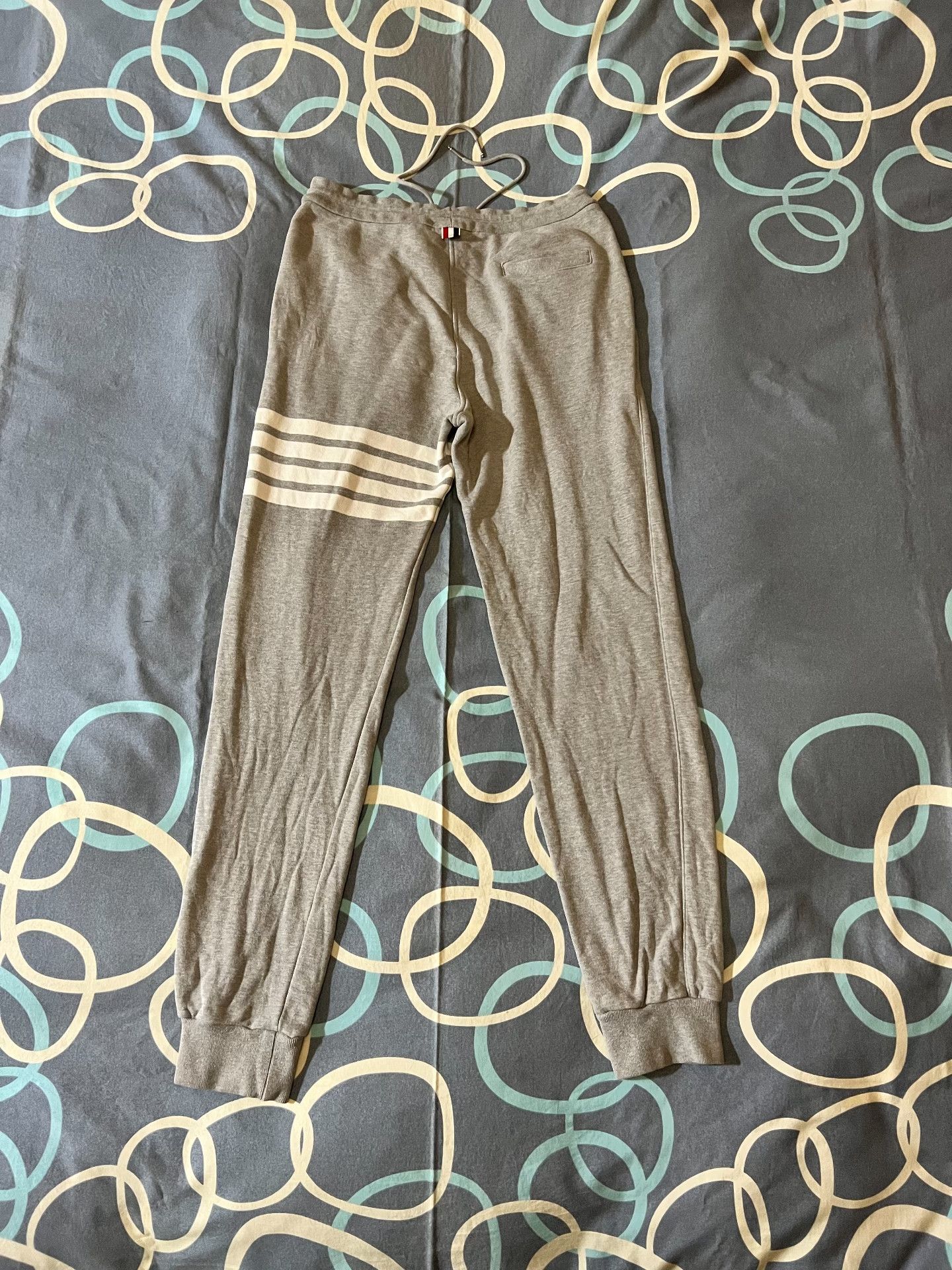Thom Browne Thom Browne Classic Four-Bar Sweatpants Size US 30 / EU 46 - 4 Thumbnail