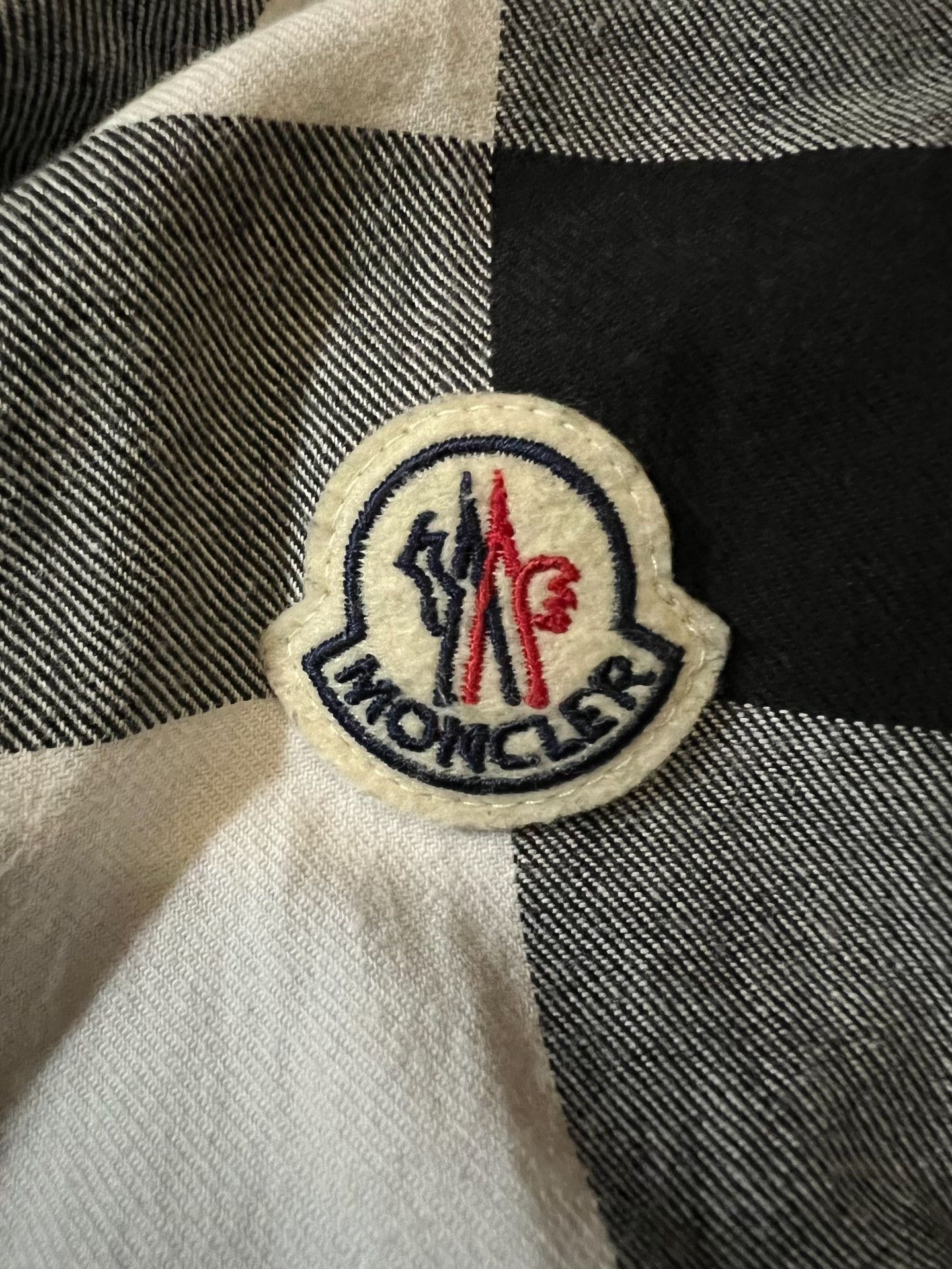 Moncler Moncler Classic Cotton Check Casual Shirt Size US XL / EU 56 / 4 - 3 Thumbnail