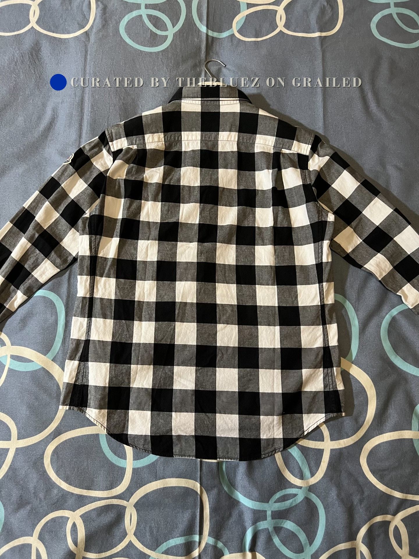 Moncler Moncler Classic Cotton Check Casual Shirt Size US XL / EU 56 / 4 - 4 Thumbnail