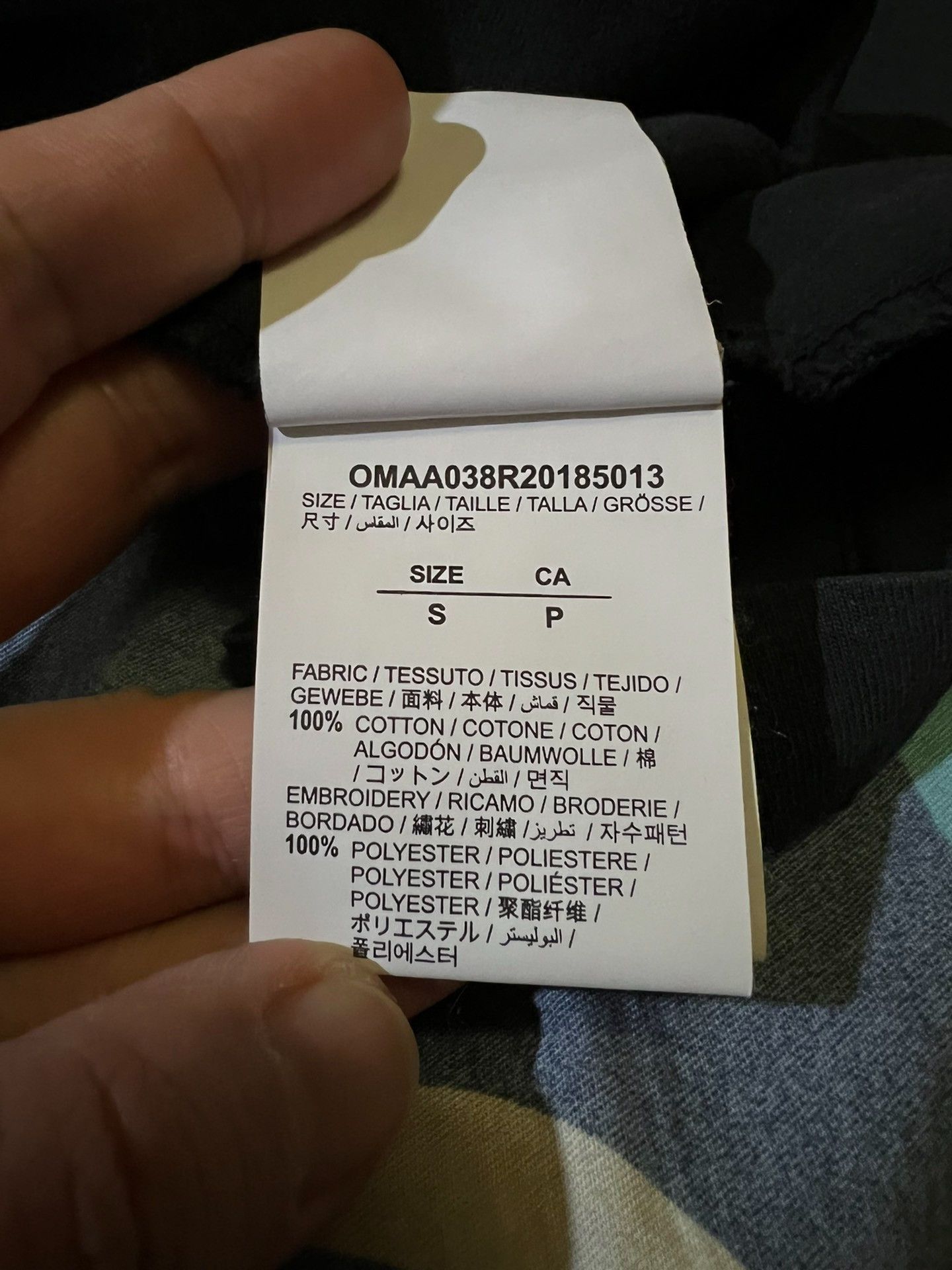 Off-White Off-White Classic Summon Hand Slogan T-Shirt Size US S / EU 44-46 / 1 - 6 Thumbnail