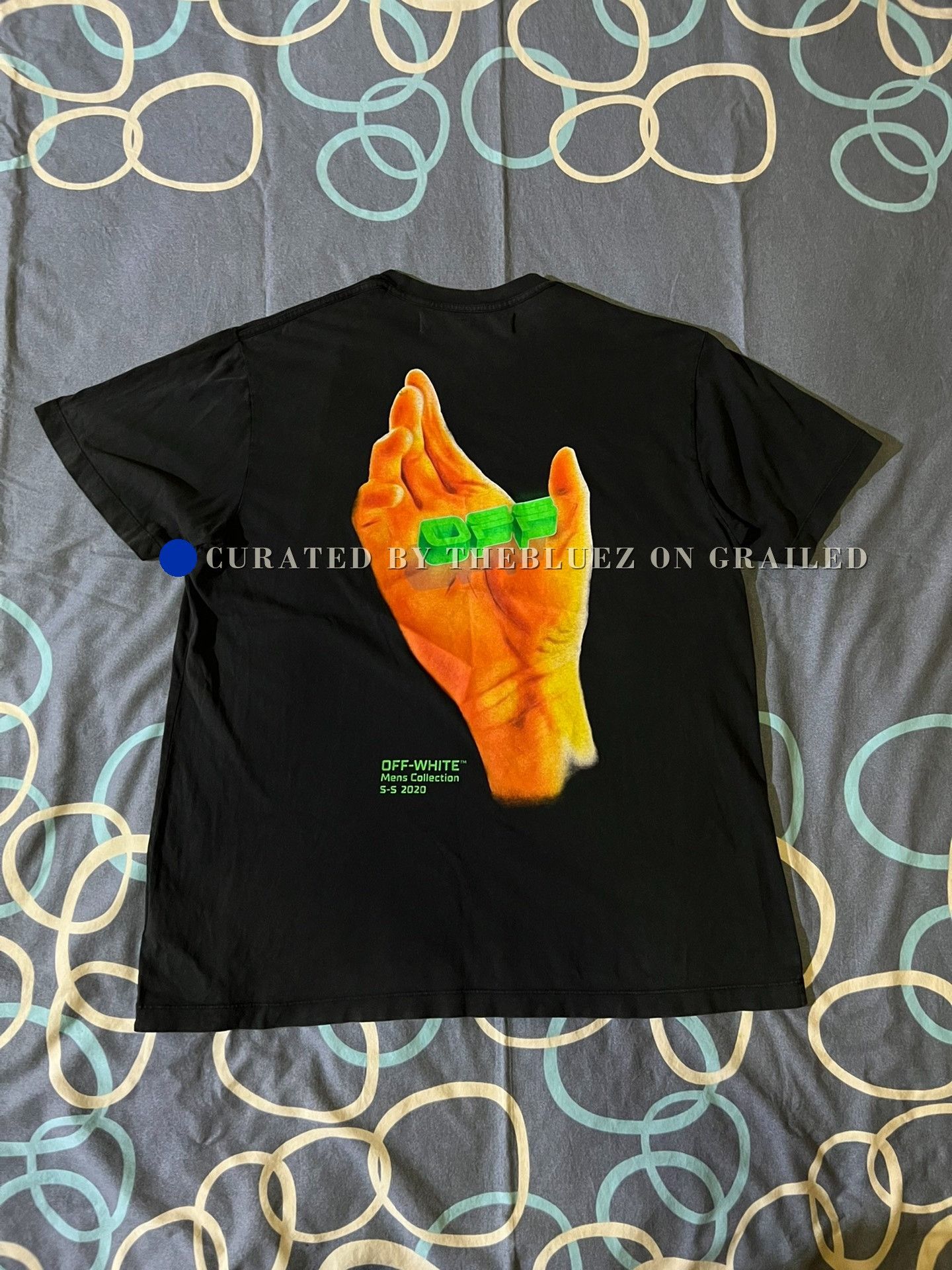 Off-White Off-White Classic Summon Hand Slogan T-Shirt Size US S / EU 44-46 / 1 - 2 Thumbnail