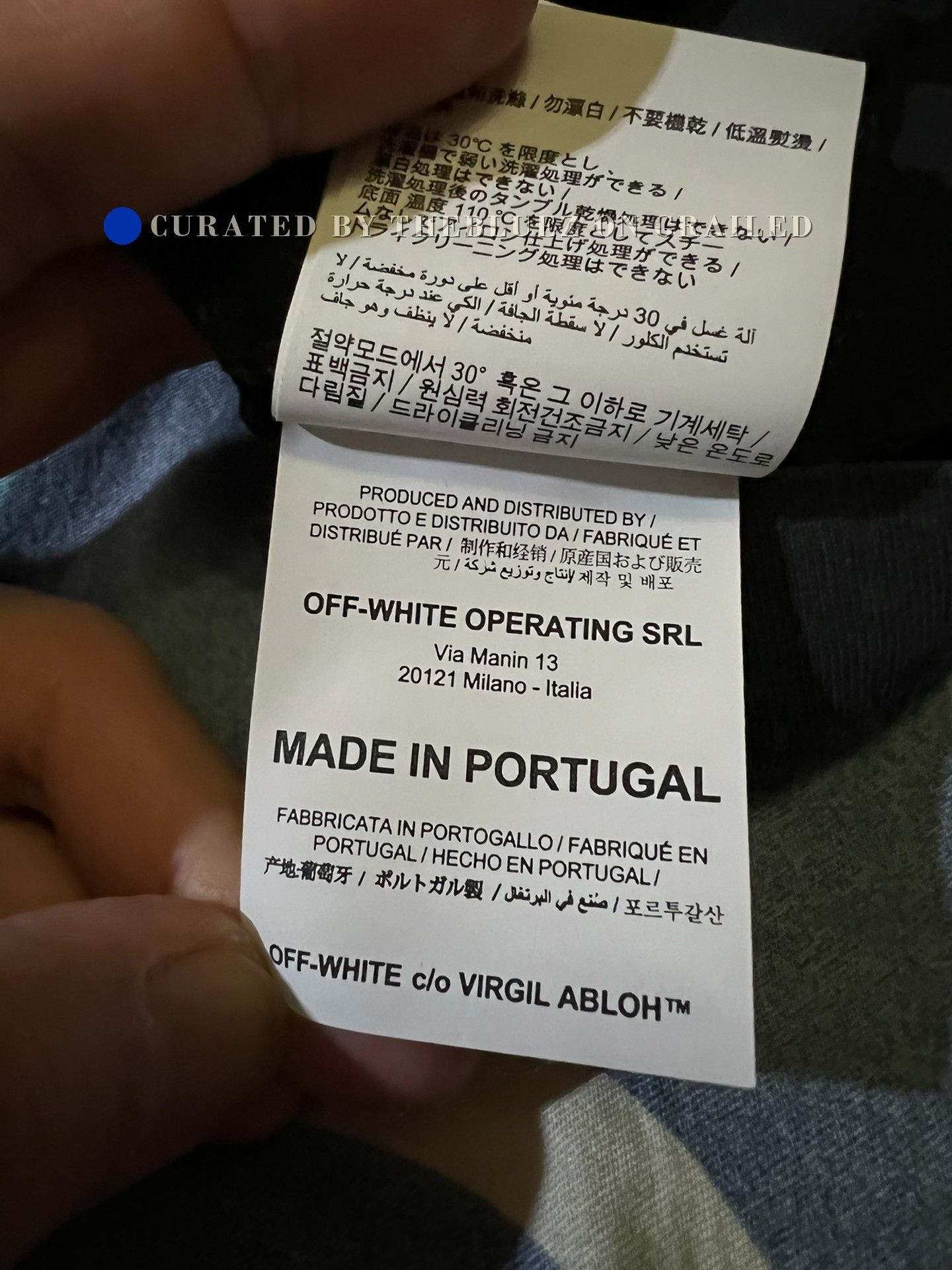 Off-White Off-White Classic Summon Hand Slogan T-Shirt Size US S / EU 44-46 / 1 - 7 Thumbnail