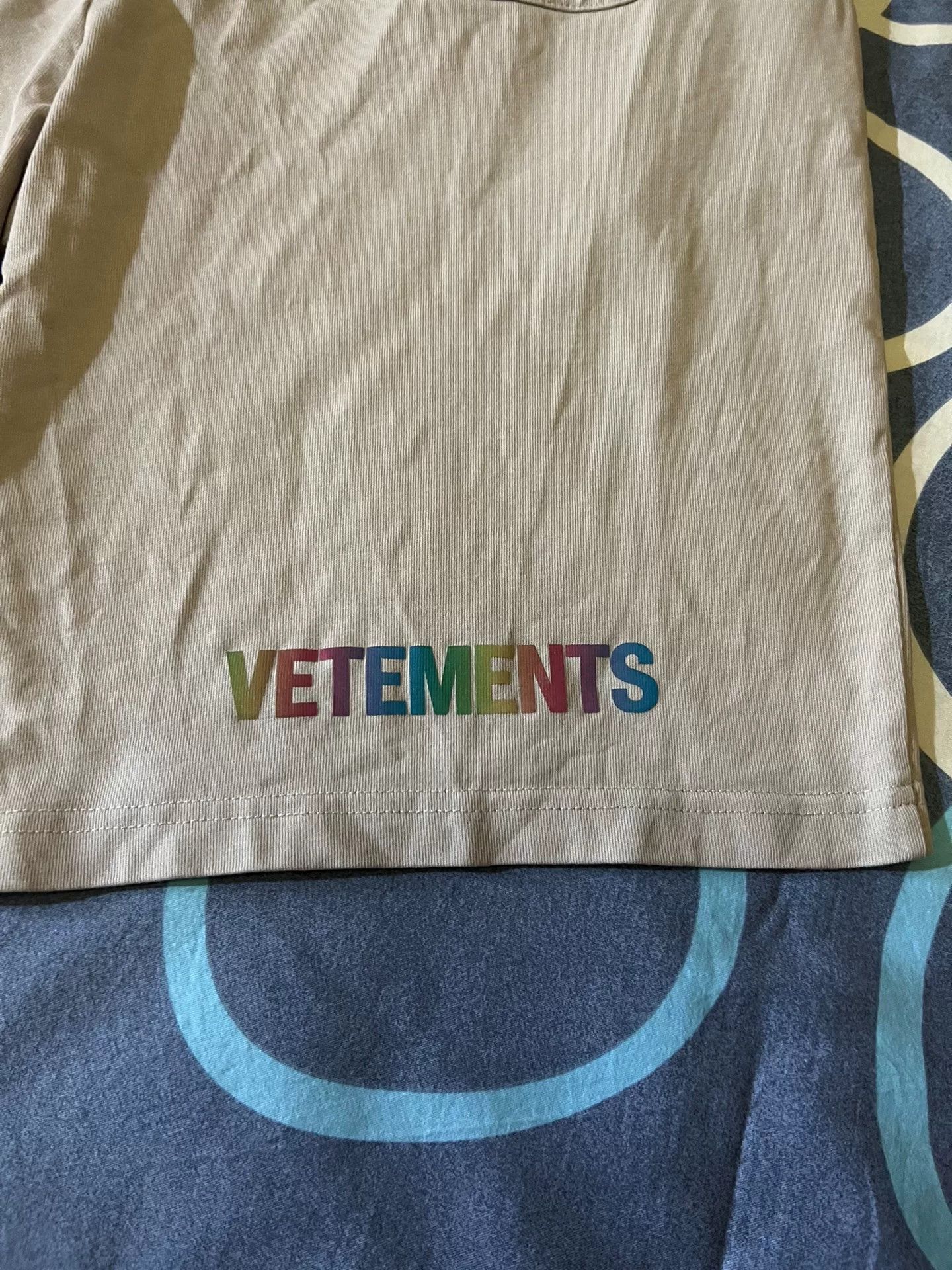 Vetements Vetements Laser Slogan Shorts Size US 30 / EU 46 - 4 Thumbnail