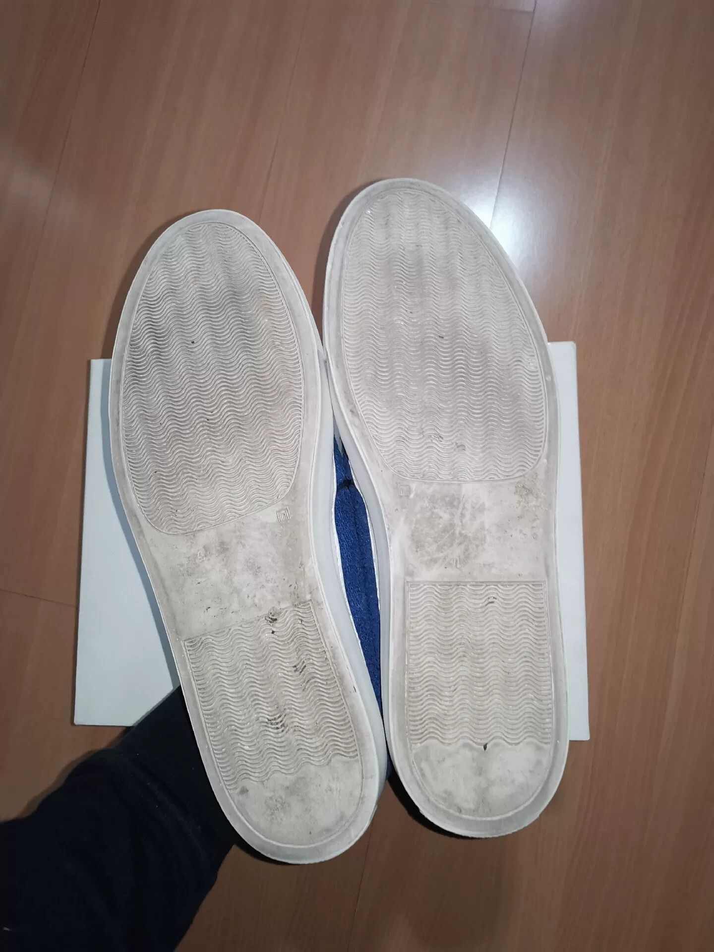 JOSHUA SANDERS Joshua Sanders Suede Smiley Slip-On Shoes Size US 10 / EU 43 - 6 Thumbnail