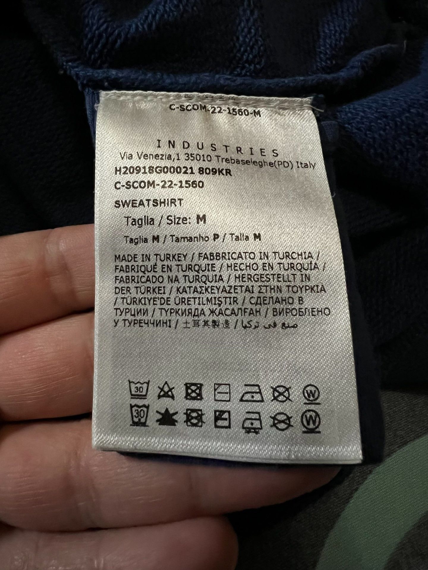 Moncler Moncler Embroidered Graffiti Slogan Sweatshirt Size US M / EU 48-50 / 2 - 7 Thumbnail