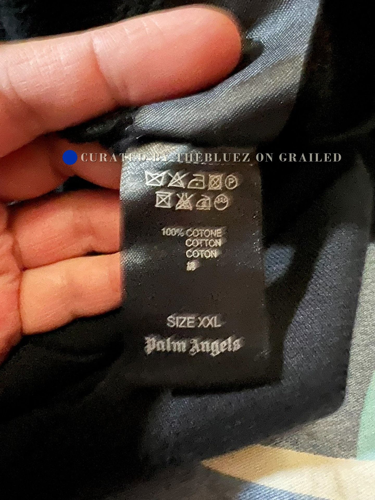 Palm Angels Palm Angels Gold Thread Palm Leaf Sweatshirt Size US XXL / EU 58 / 5 - 8 Thumbnail