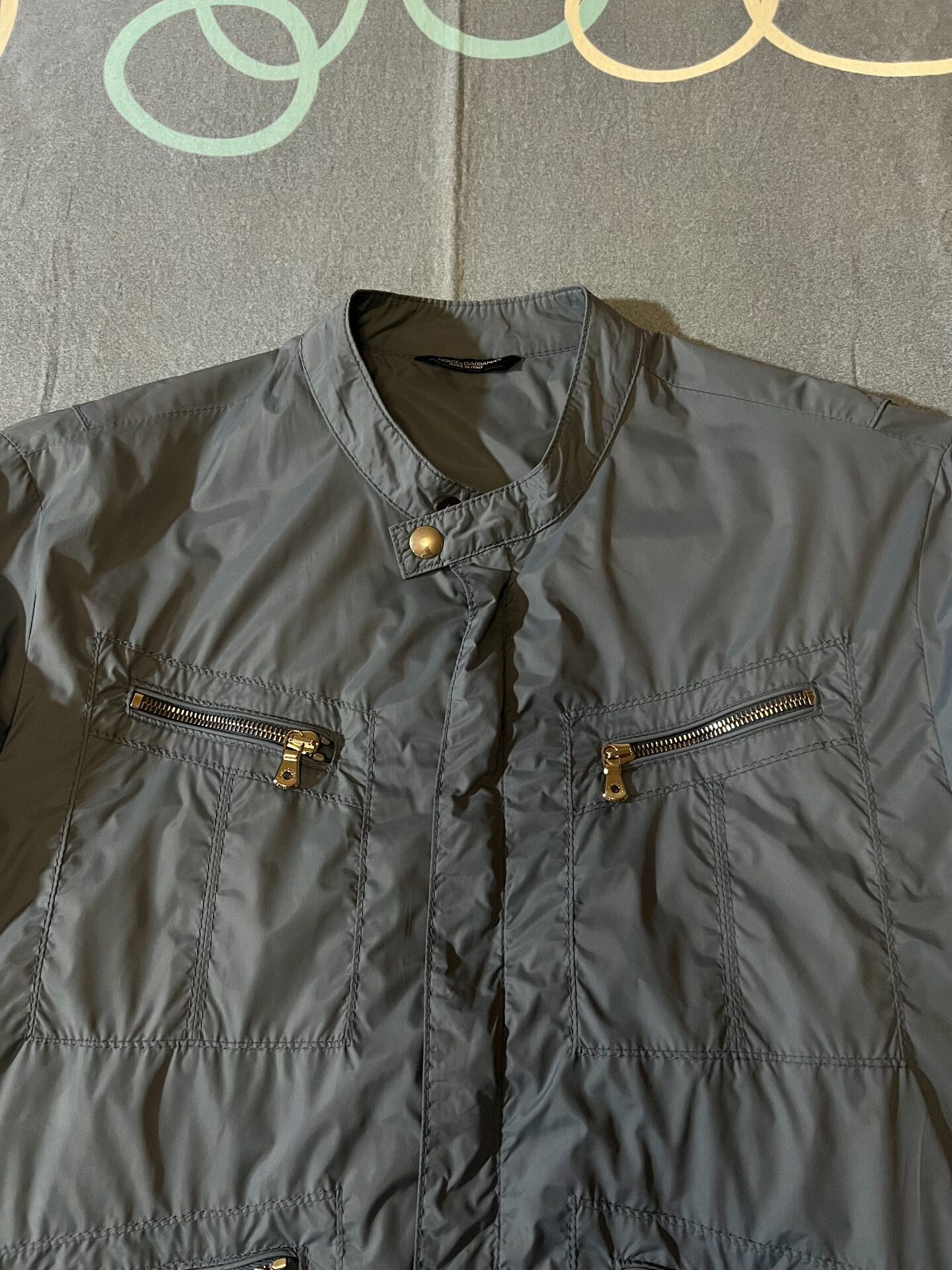 Dolce & Gabbana Dolce & Gabbana Slogan Metal Plate Jacket Size US L / EU 52-54 / 3 - 2 Thumbnail
