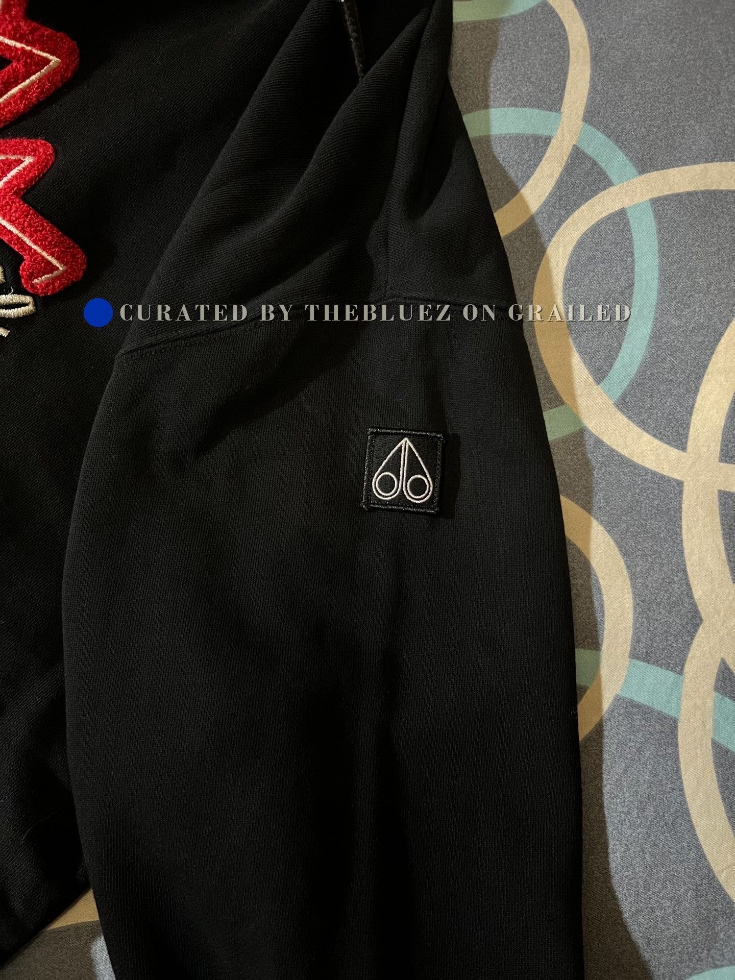 Moose Knuckles Moose Knuckles Thick Maple Leaf Hoodie Size US L / EU 52-54 / 3 - 3 Thumbnail