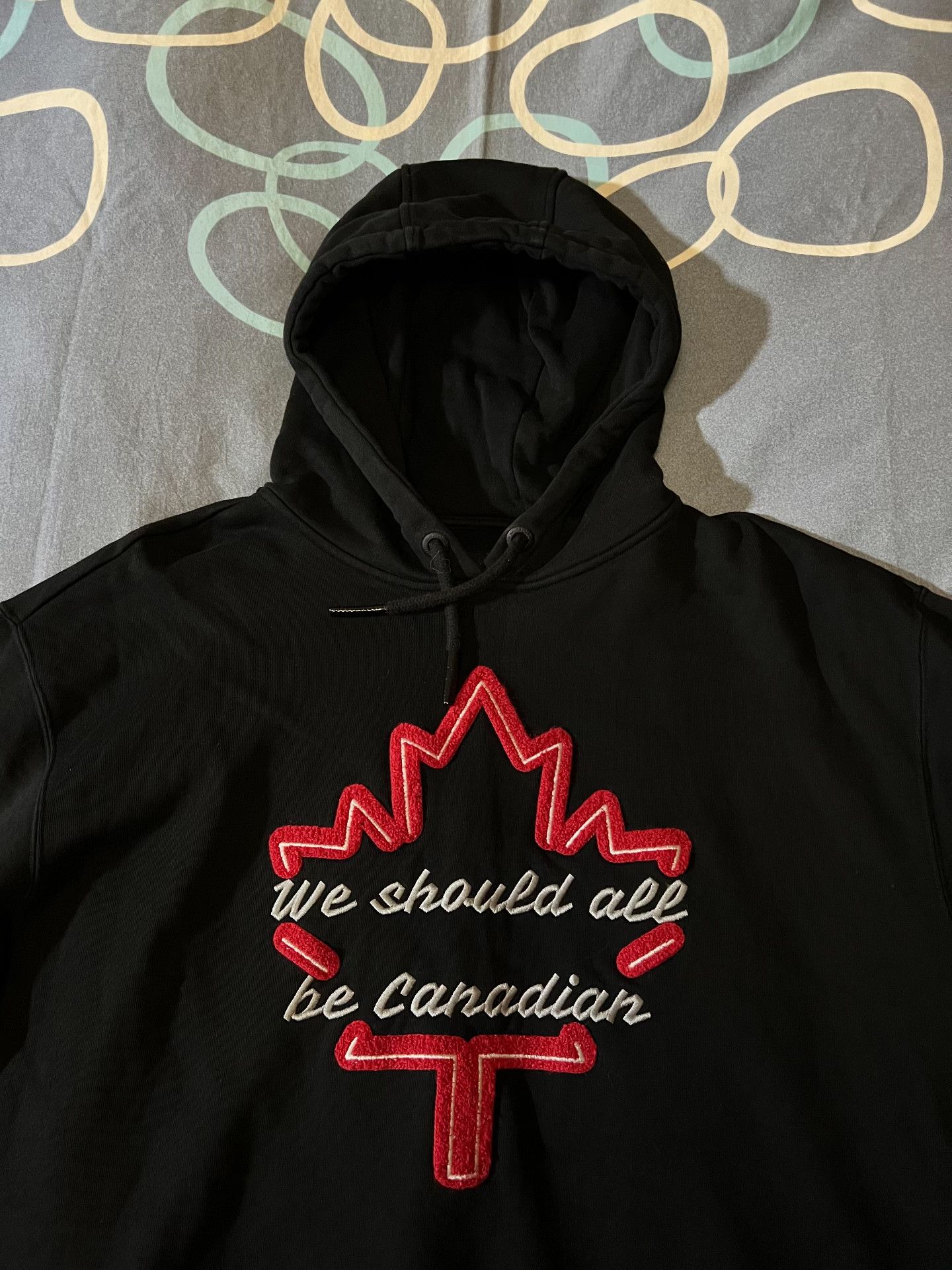 Moose Knuckles Moose Knuckles Thick Maple Leaf Hoodie Size US L / EU 52-54 / 3 - 2 Thumbnail
