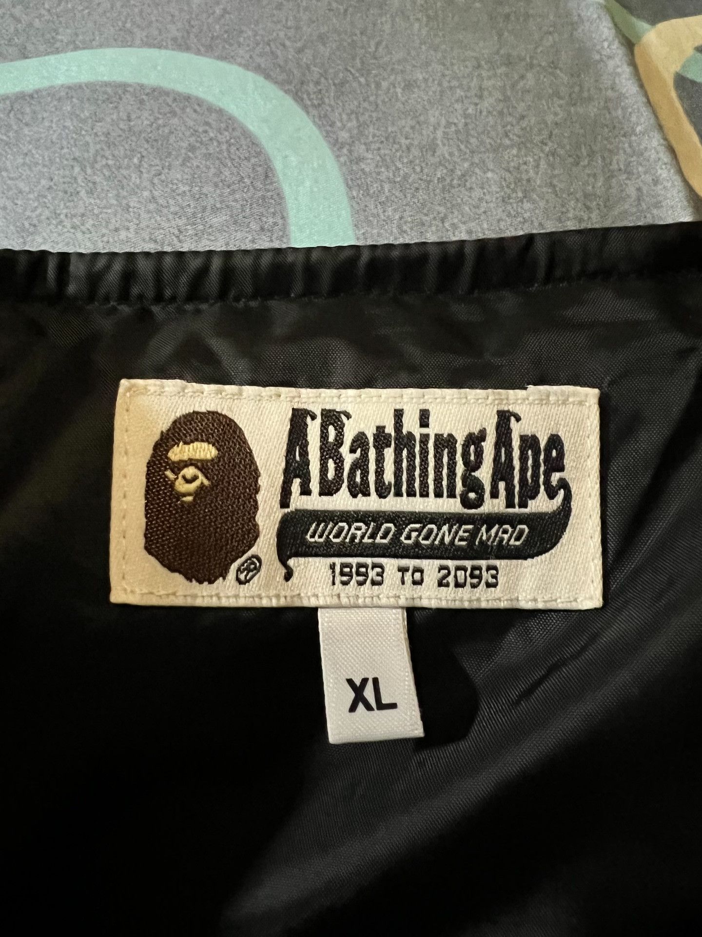 Bape BAPE Camo Embroidered Logo Down Jacket Size US XL / EU 56 / 4 - 6 Thumbnail
