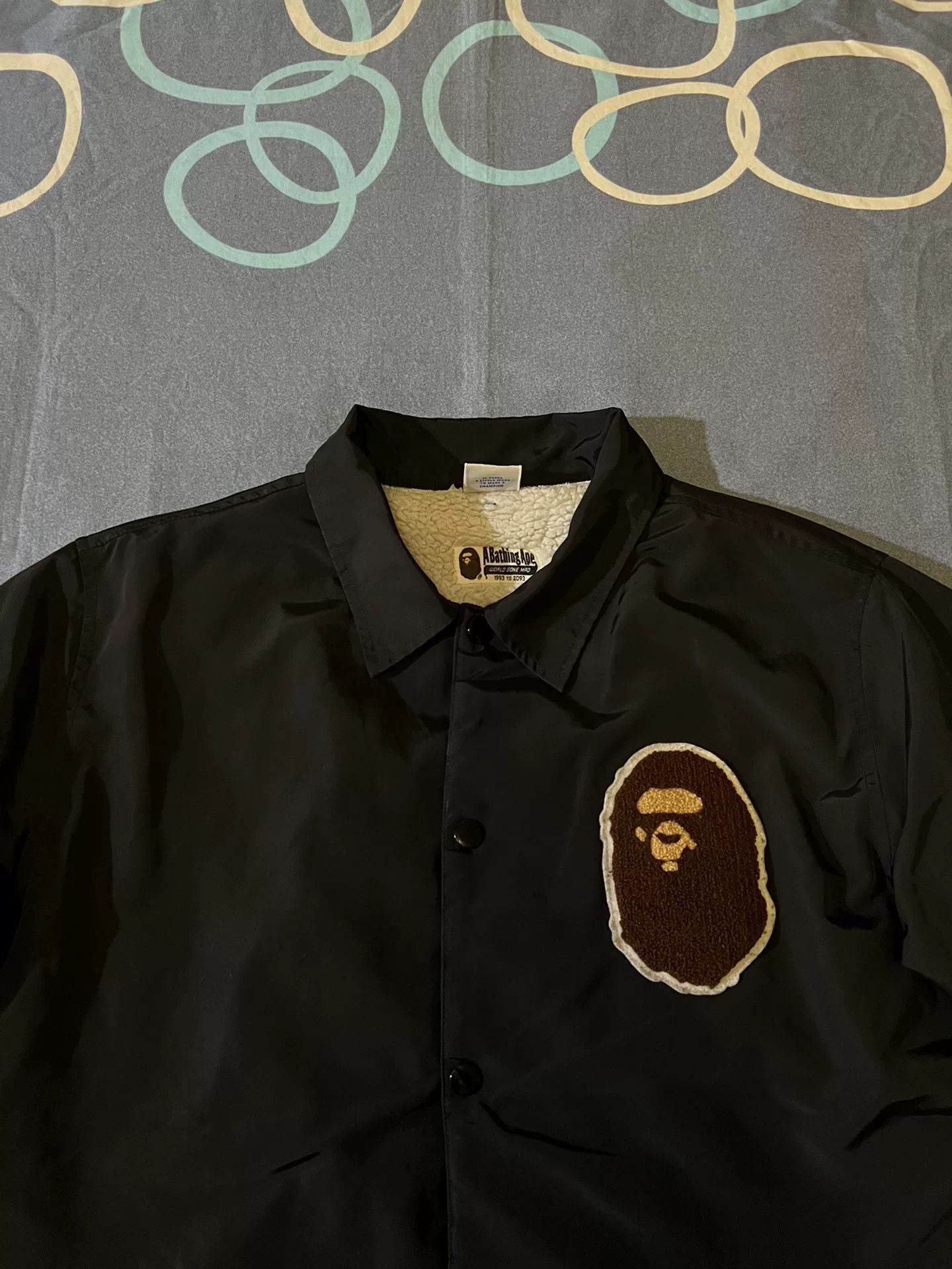 Bape BAPE x Champion Embroidered Coach Jacket Size US L / EU 52-54 / 3 - 2 Thumbnail
