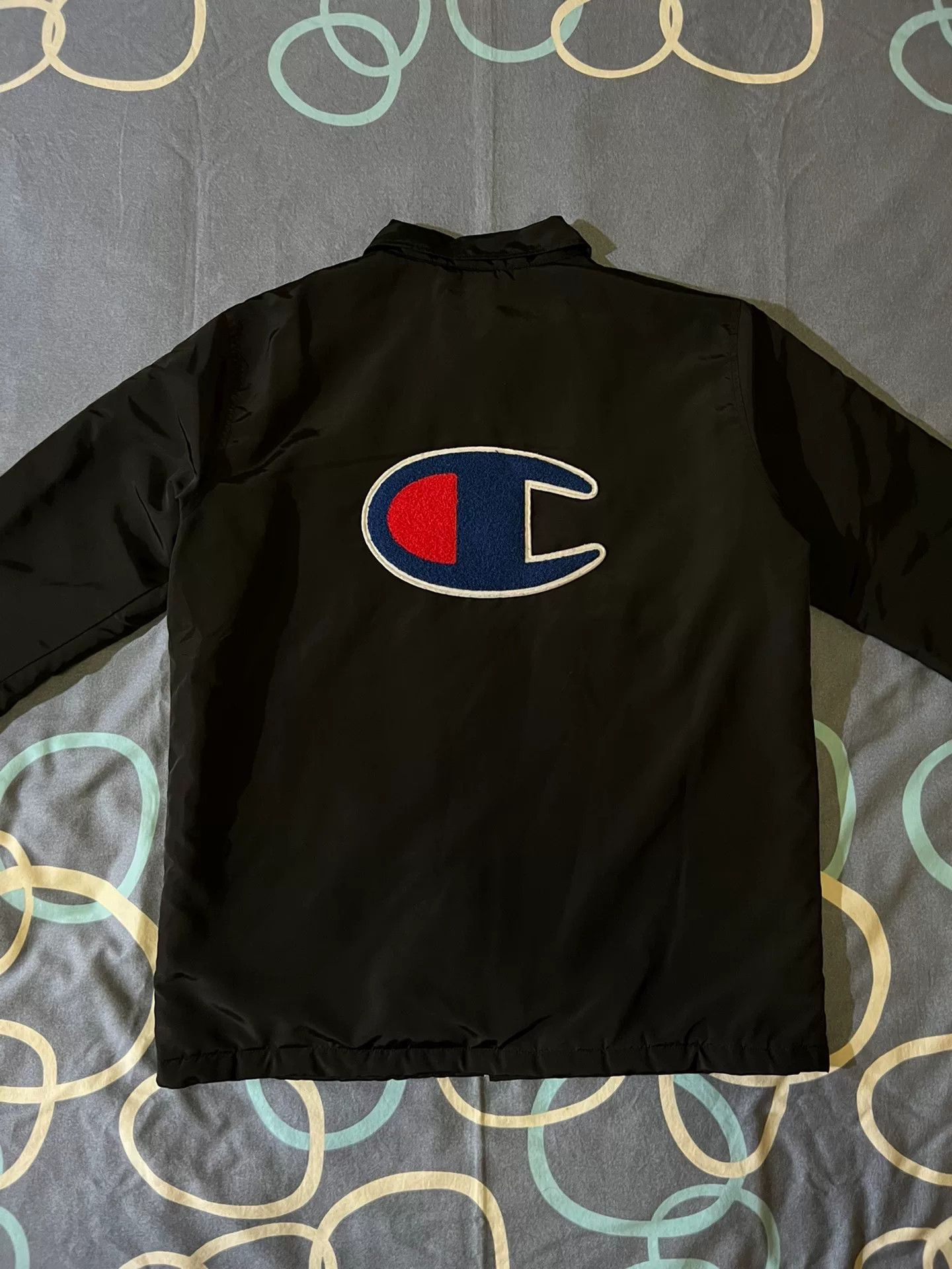 Bape BAPE x Champion Embroidered Coach Jacket Size US L / EU 52-54 / 3 - 3 Thumbnail
