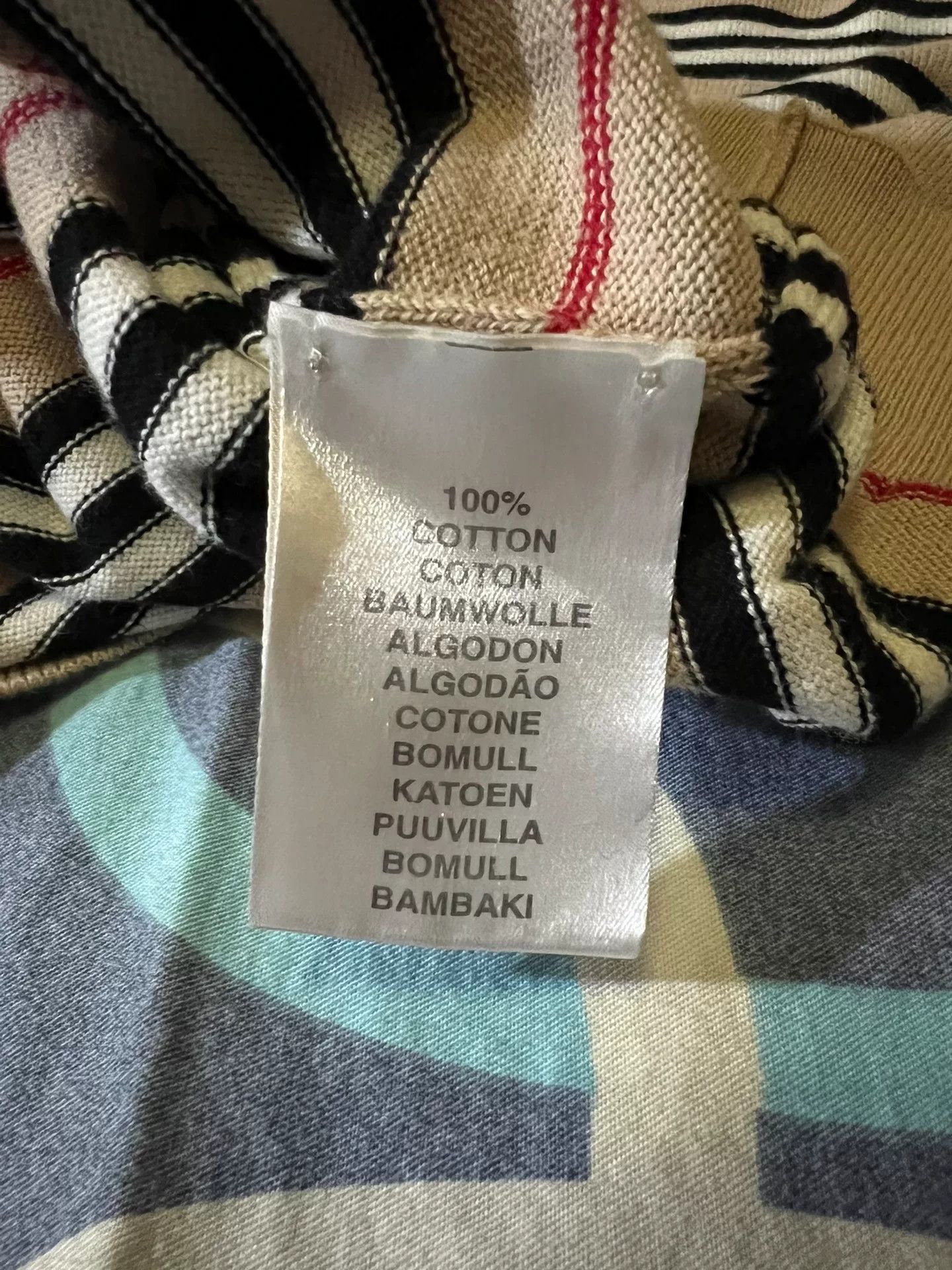 Burberry Burberry Classic Stripe Wool Cotton Coat Size US L / EU 52-54 / 3 - 6 Thumbnail