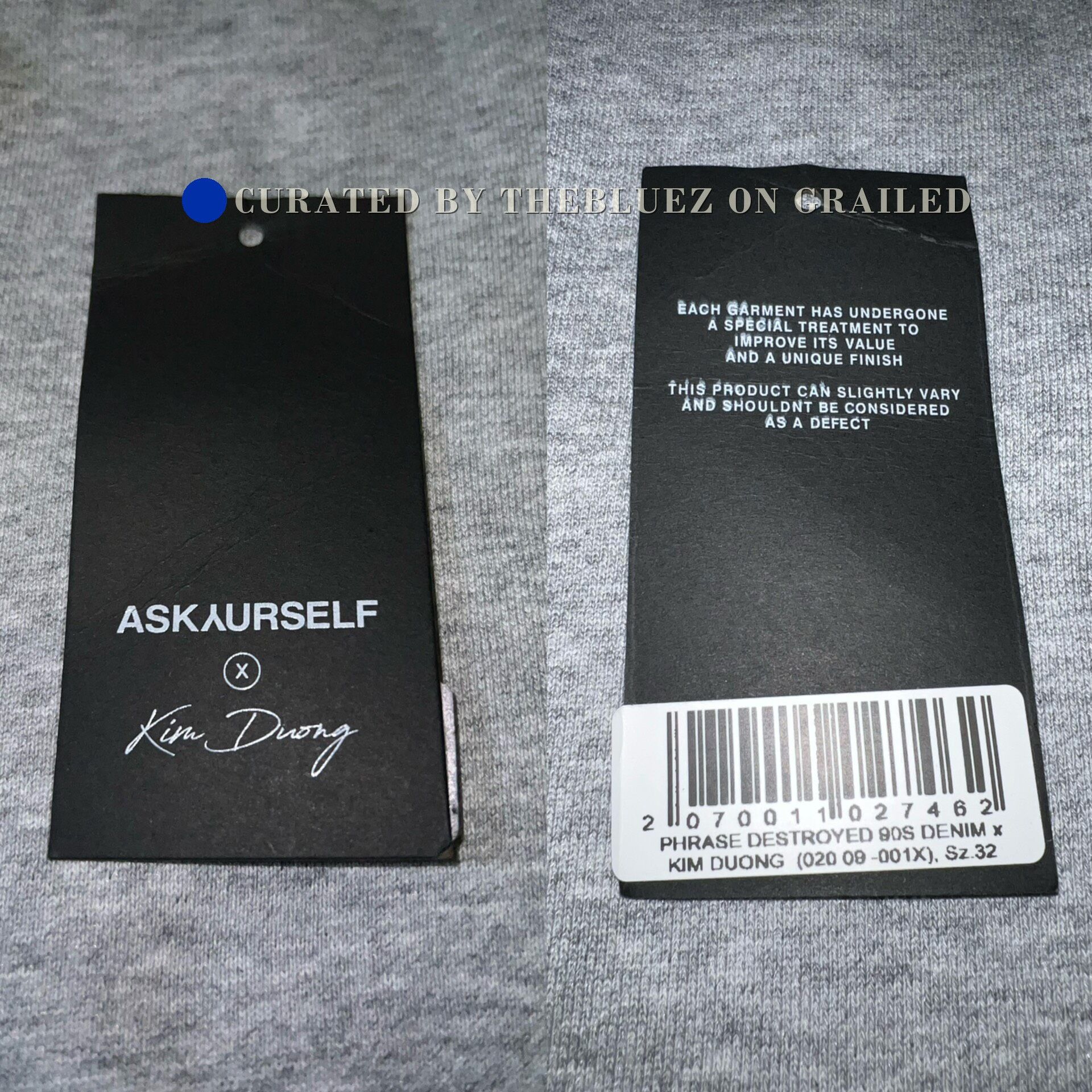 Askyurself Askyurself x Black Dope KD Buttoned Micro-Flare Sweatpants Size US 28 / EU 44 - 7 Thumbnail