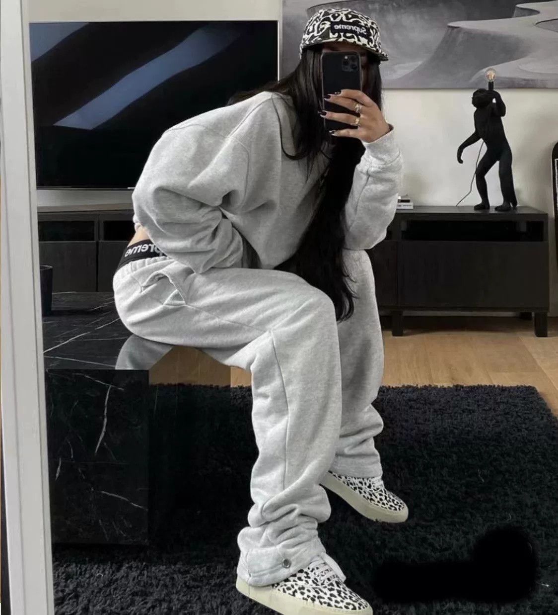 Askyurself Askyurself x Black Dope KD Buttoned Micro-Flare Sweatpants Size US 28 / EU 44 - 9 Thumbnail
