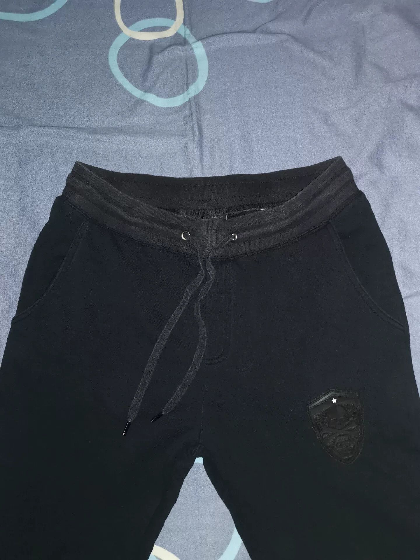Philipp Plein Philipp Plein Skull Stripe Embroidered Sweatpants Size US 30 / EU 46 - 2 Thumbnail