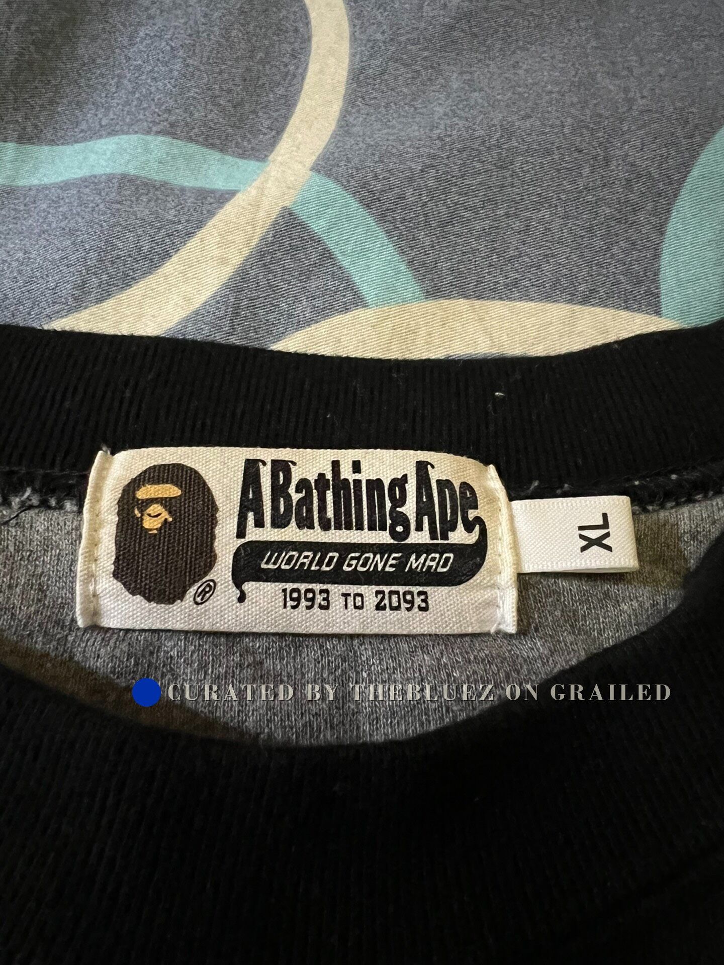 Bape BAPE x Nigo Fujiwara Ape Lightning Cotton Sweatshirt Size US XL / EU 56 / 4 - 6 Thumbnail
