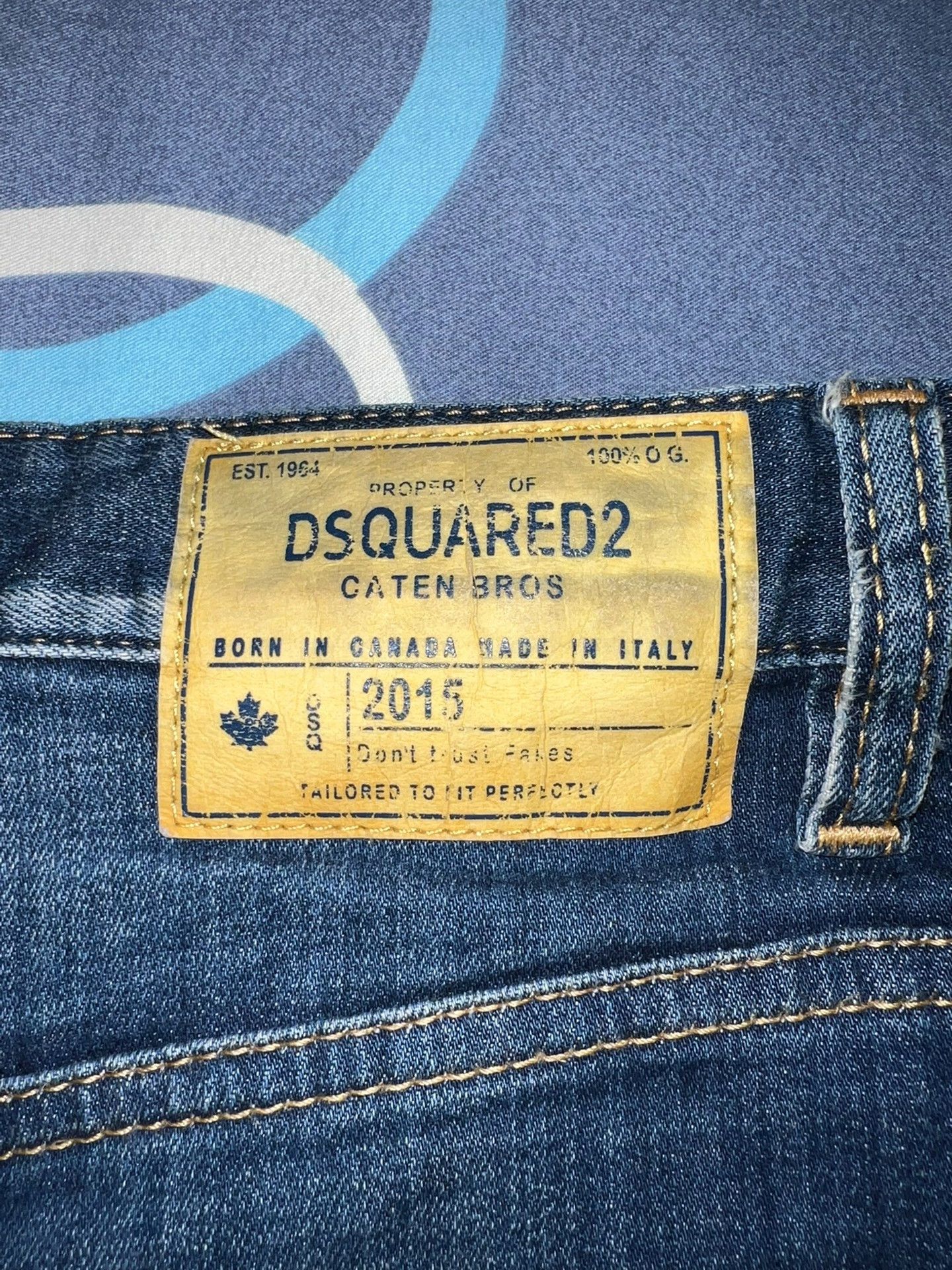 Dsquared2 DSQUARED2 MB Slim Cropped Jeans Size US 34 / EU 50 - 5 Thumbnail