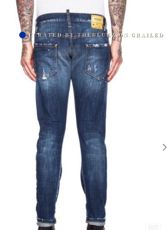 Dsquared2 DSQUARED2 MB Slim Cropped Jeans Size US 34 / EU 50 - 8 Thumbnail