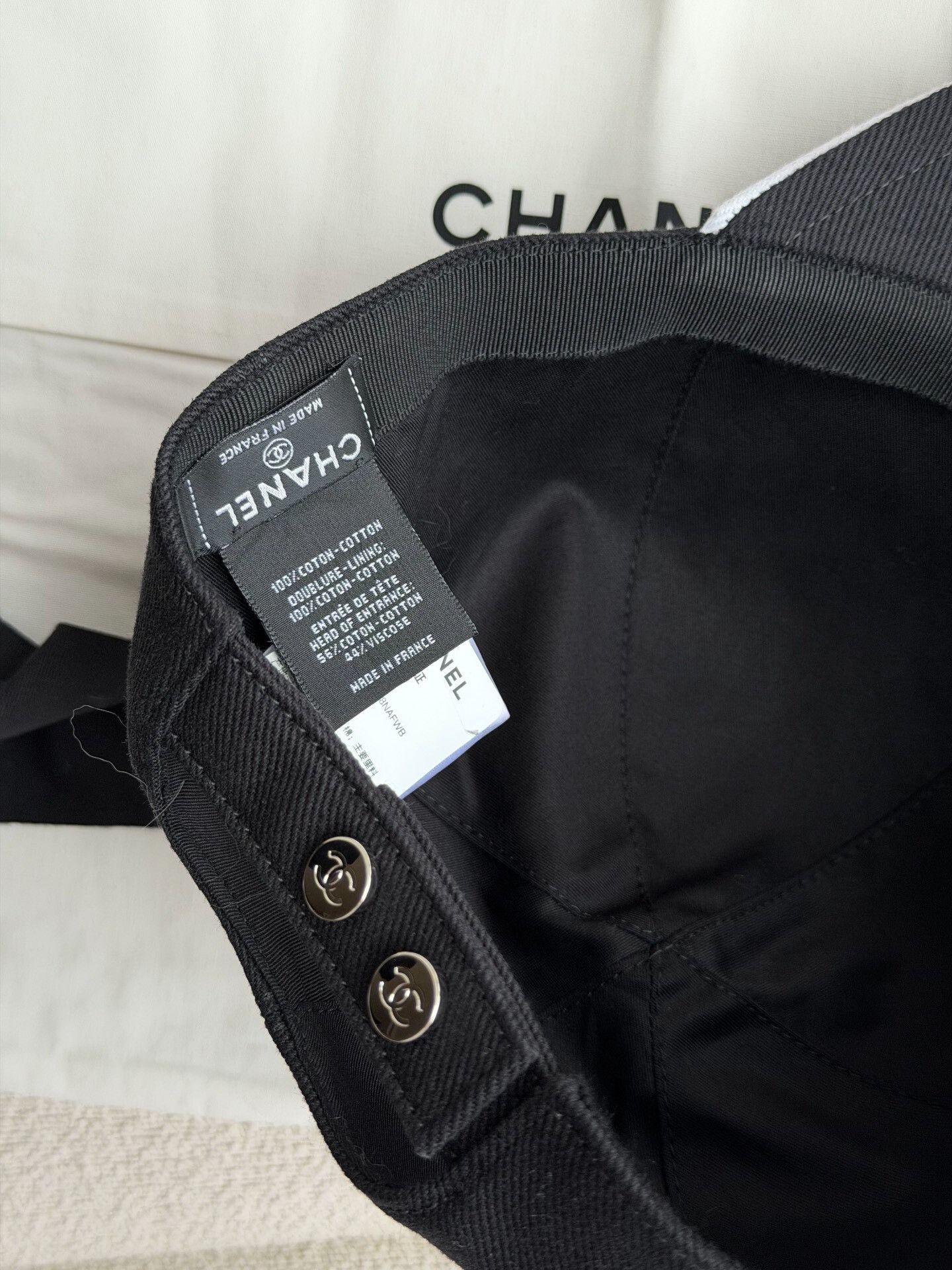 Chanel Chanel 25P Baseball Cap Size ONE SIZE - 2 Thumbnail