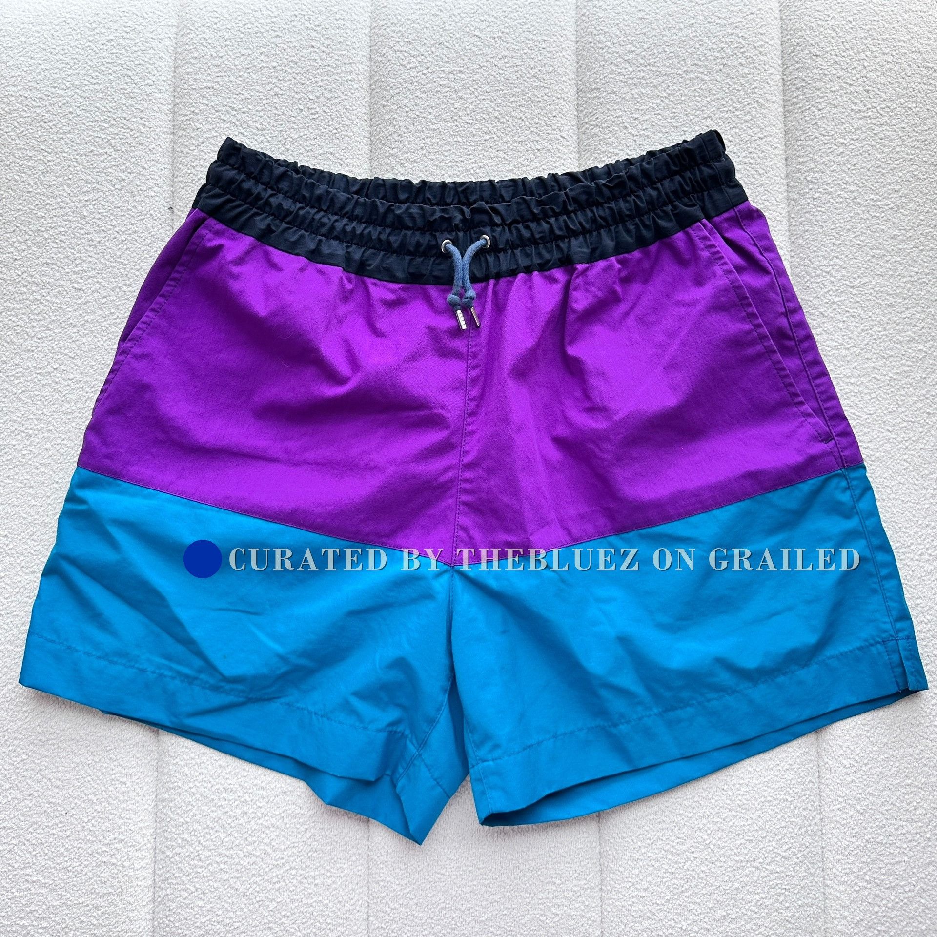 Sacai Sacai Men's Color-Block Casual Shorts Size US 38 / EU 54 - 3 Thumbnail