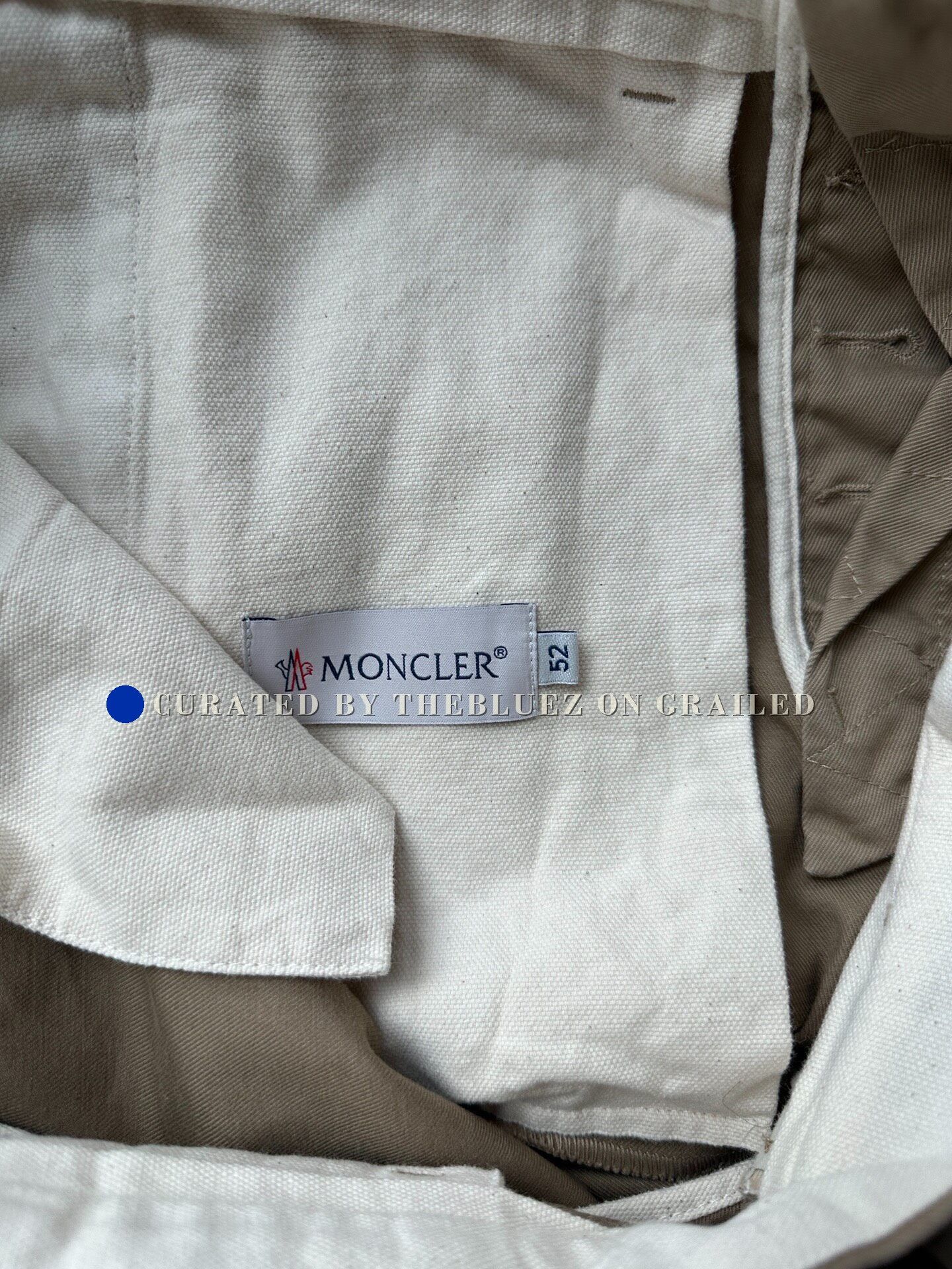 Moncler Moncler Men's Khaki Casual Pants Size US 35 - 5 Thumbnail
