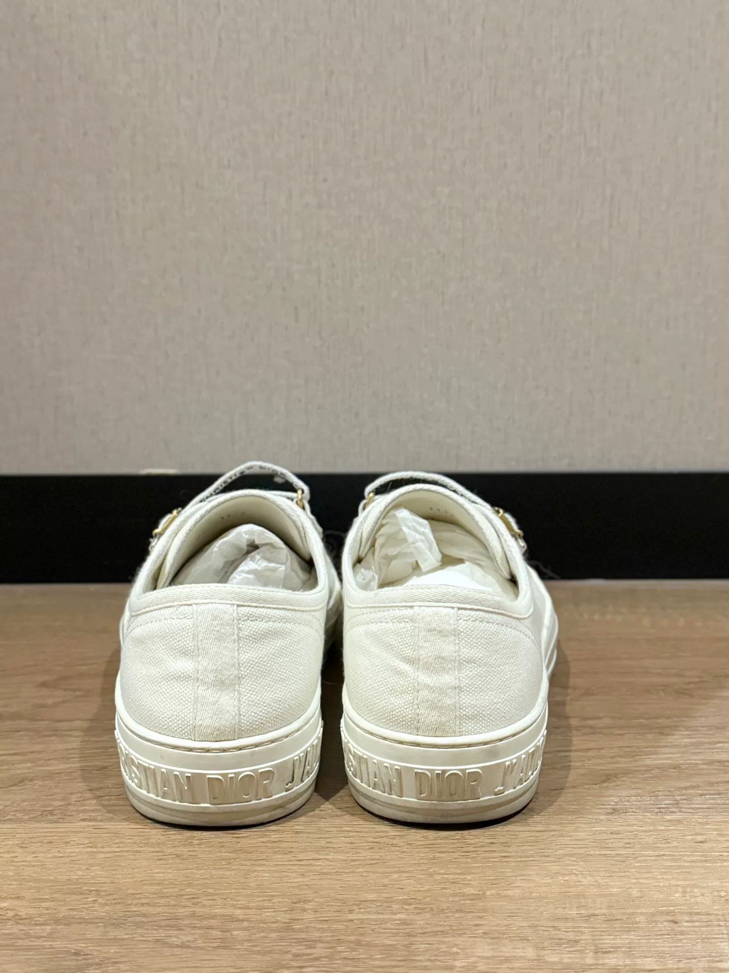 Dior Dior Walk'n Canvas Cross-Strap Sneakers Size US 6 / IT 36 - 4 Thumbnail