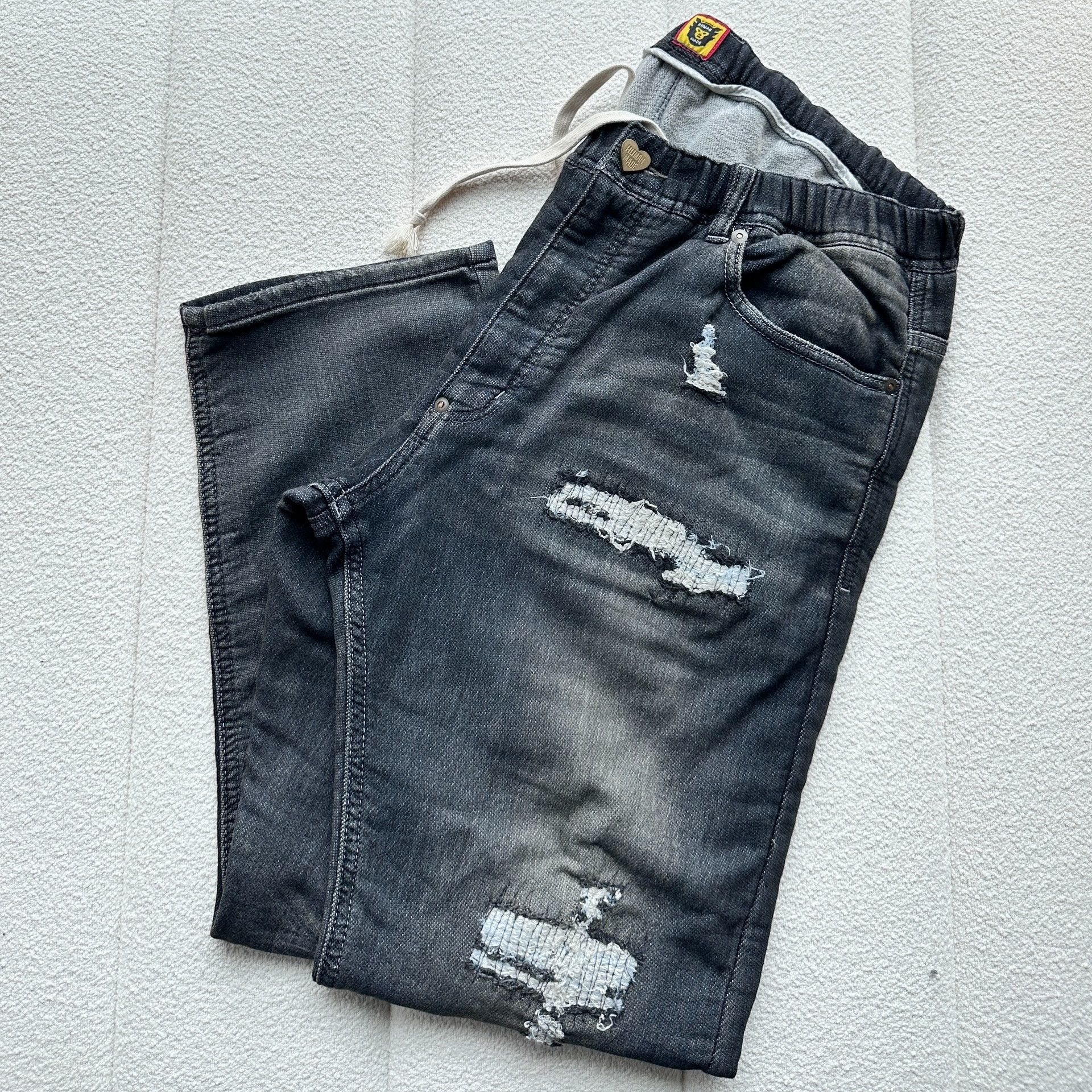 Human Made Human Made Men's Distressed Casual Pants Size US 36 / EU 52 - 4 Thumbnail
