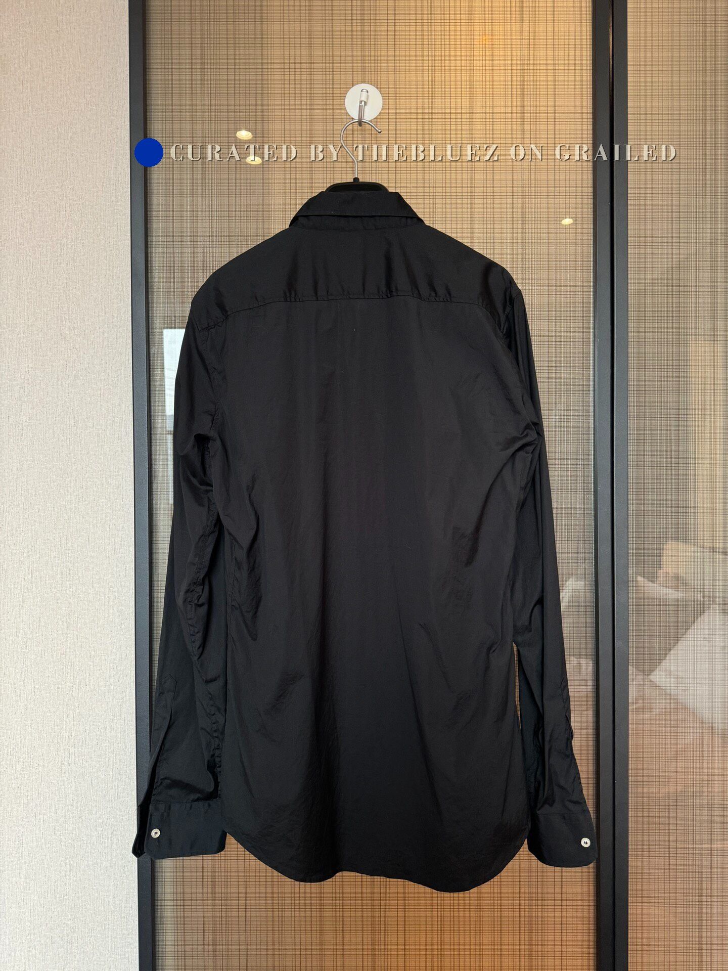 Dsquared2 Dsquared2 Men's Black Casual Shirt Size US M / EU 48-50 / 2 - 2 Thumbnail
