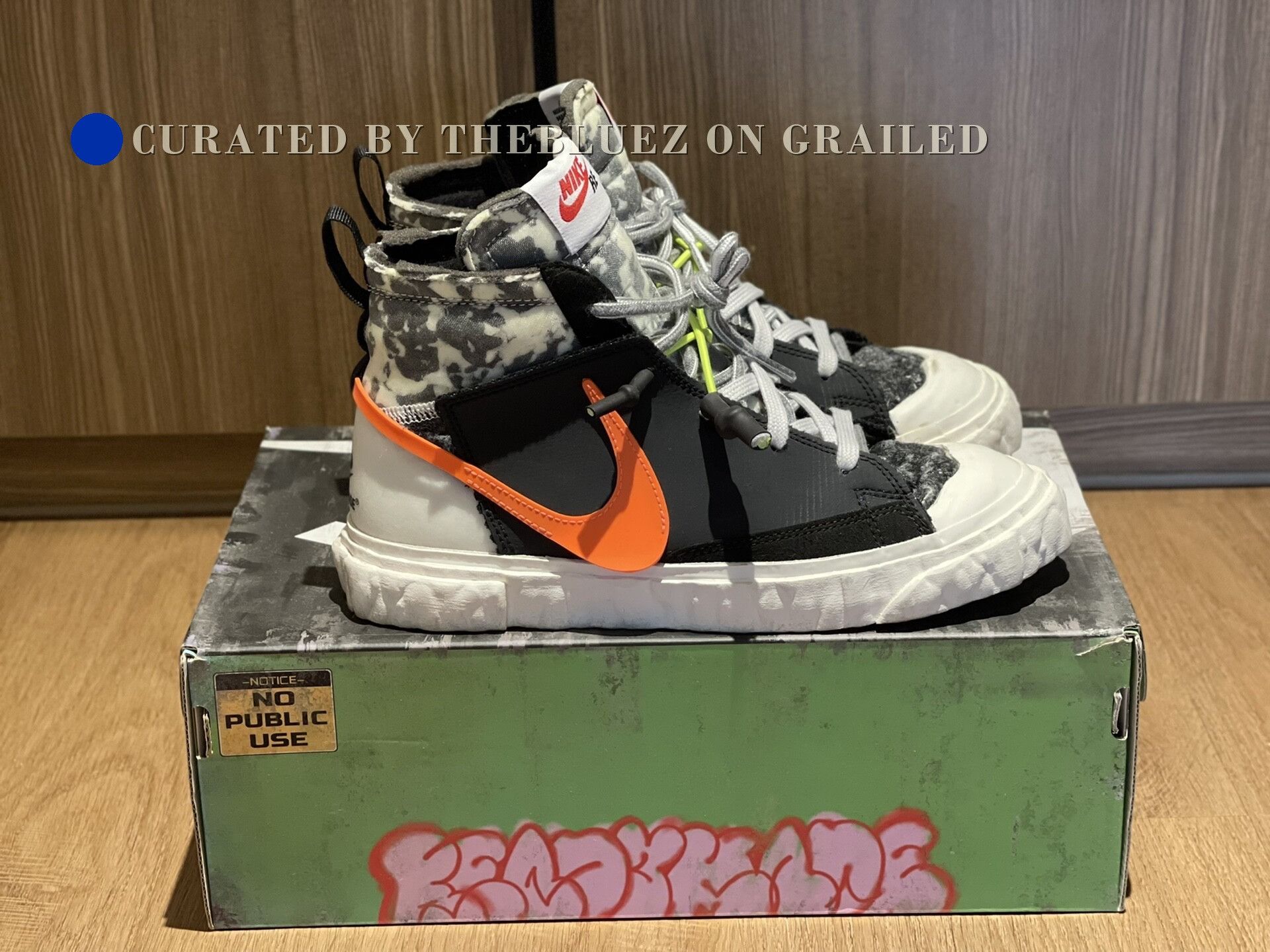 READYMADE READYMADE x Nike Blazer Mid Size US 6.5 / IT 36.5 - 4 Thumbnail