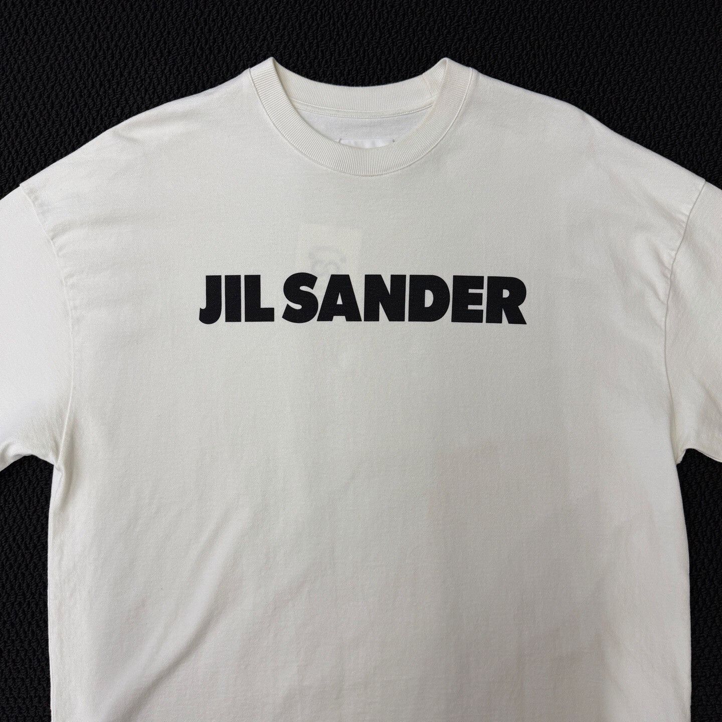 Jil Sander JIL SANDER Letter Logo White T-Shirt Size US L / EU 52-54 / 3 - 2 Thumbnail