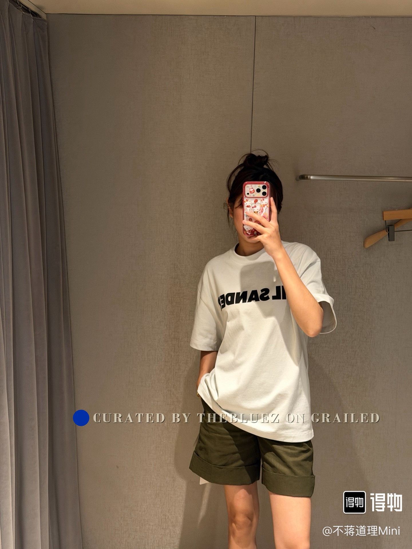 Jil Sander JIL SANDER Letter Logo White T-Shirt Size US L / EU 52-54 / 3 - 6 Thumbnail