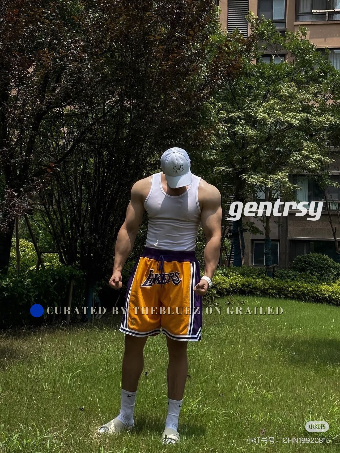 Just Don Mitchell & Ness x Just Don Lakers Shorts Size US 40 / EU 56 - 4 Thumbnail