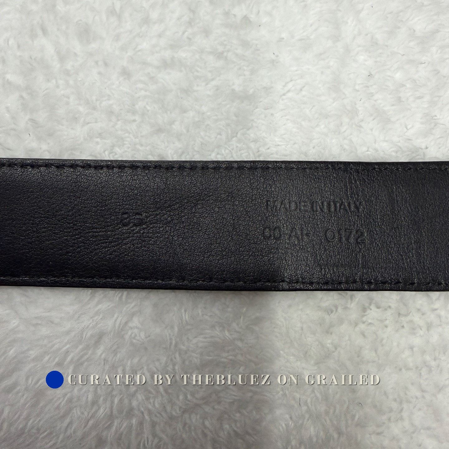 Dior Dior Homme Black Cowhide Belt Size ONE SIZE - 3 Thumbnail