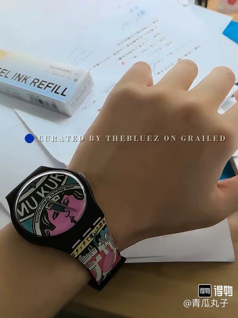 Swatch Swatch x MOMA City & Design Watch Size ONE SIZE - 6 Thumbnail