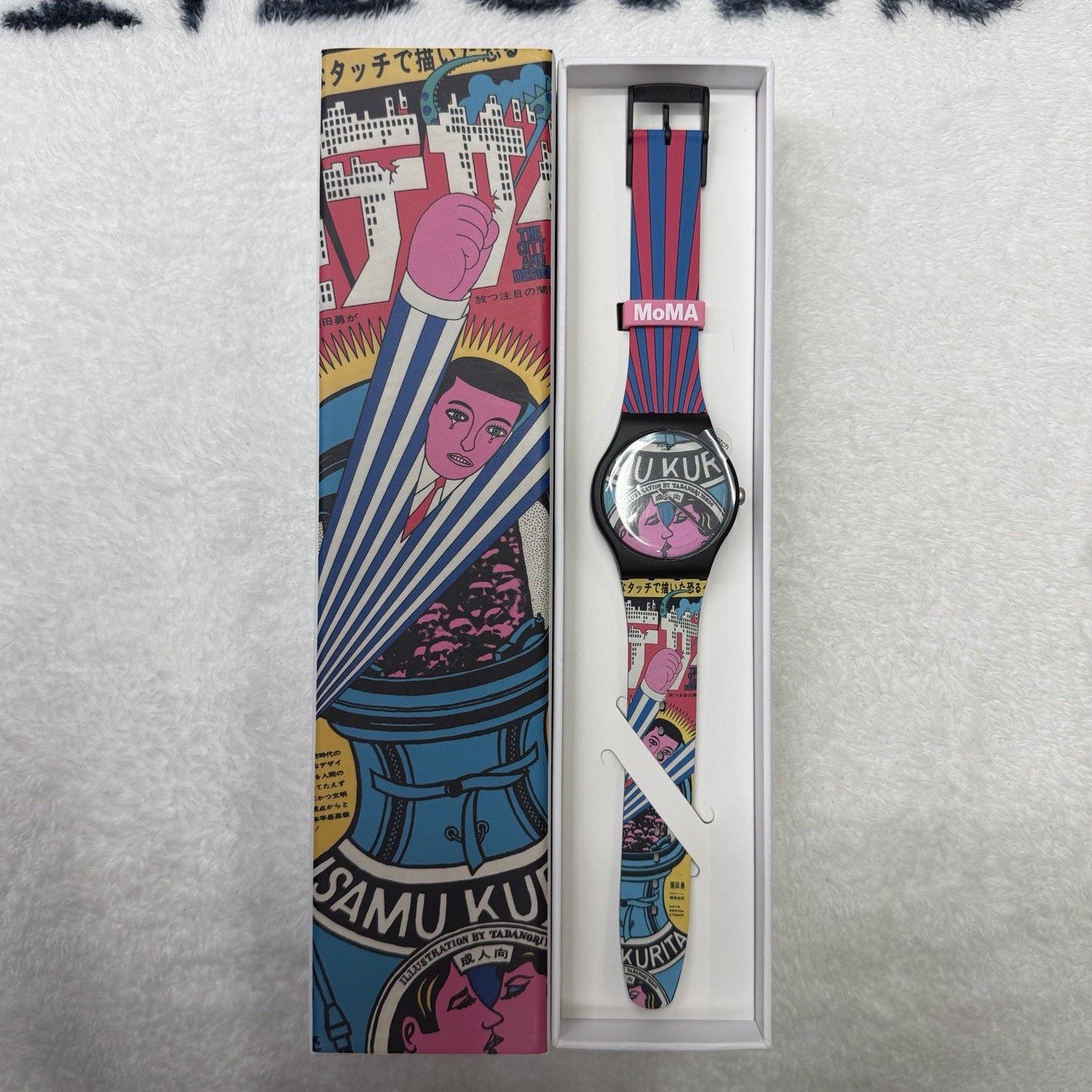 Swatch Swatch x MOMA City & Design Watch Size ONE SIZE - 4 Thumbnail